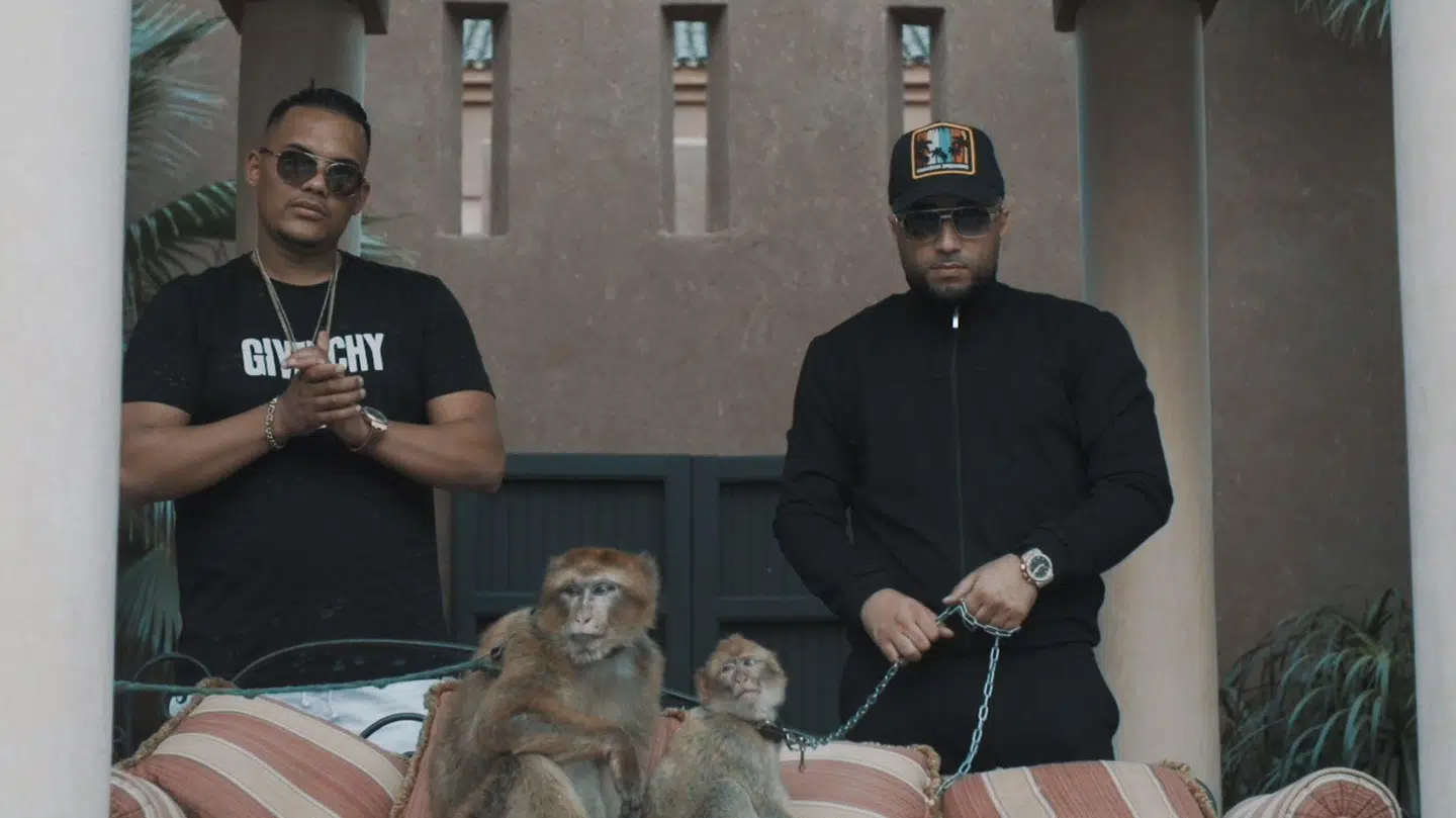 Branco med det borgerlige navn Benjamin Cimatu (tv.) fortæller, at en skudepisode fik ham til at satse alt på musikken. Foto: Primemusic