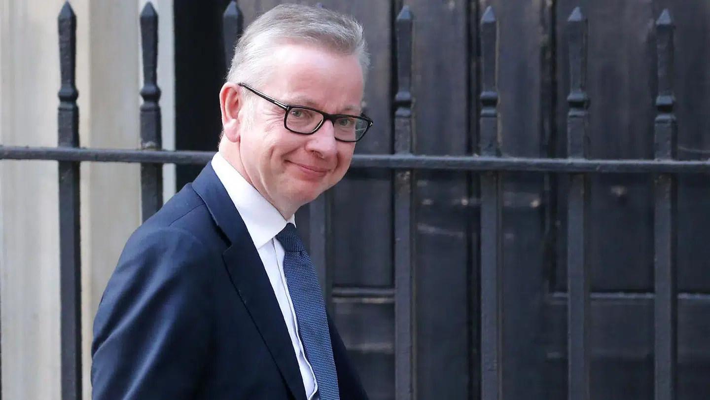 Michael Gove forklarer, at Storbritannien nu har kurs mod brexit uden en politisk aftale.