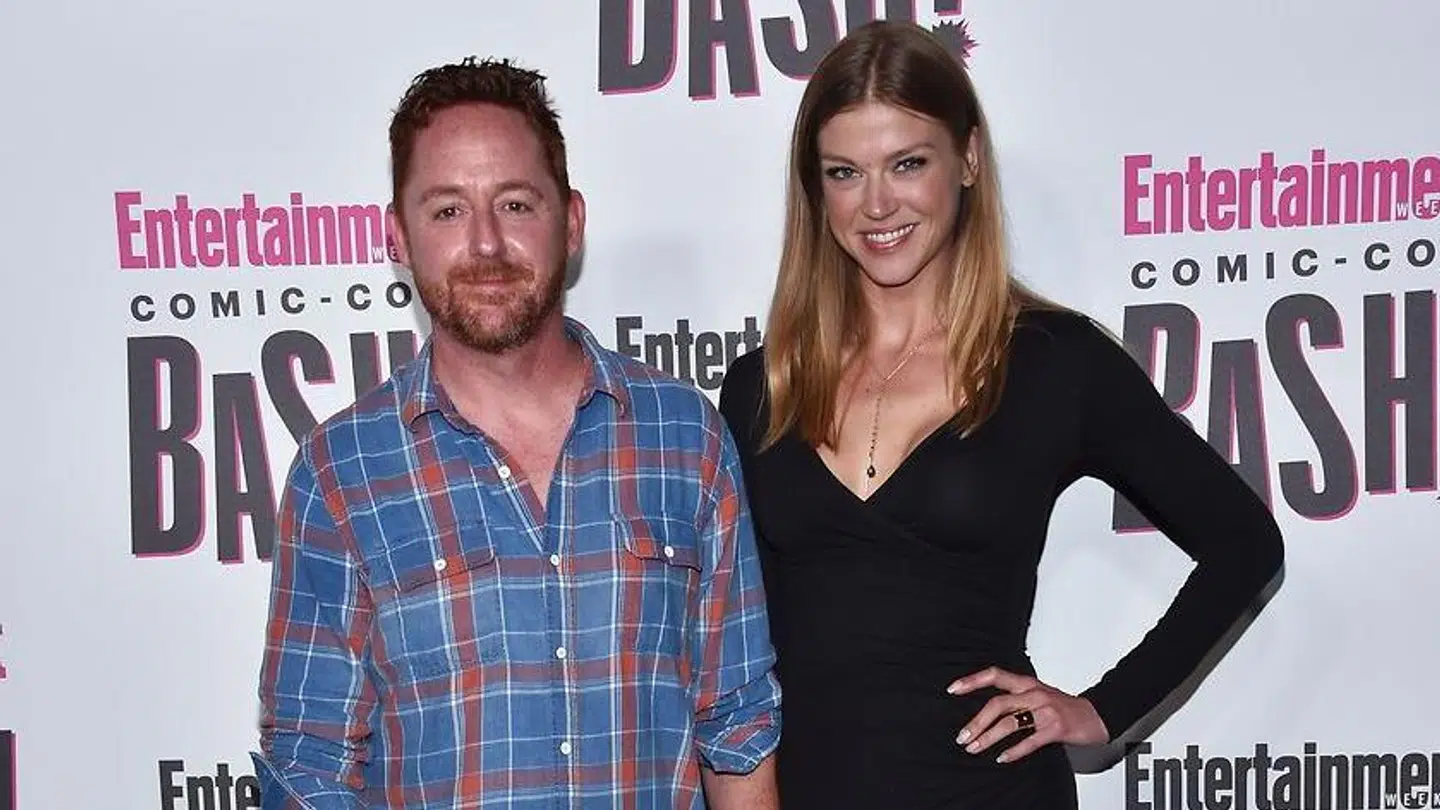 Adrianne Palicki og Scott Grimes til Comic Con Party San Diego den 21. juli.