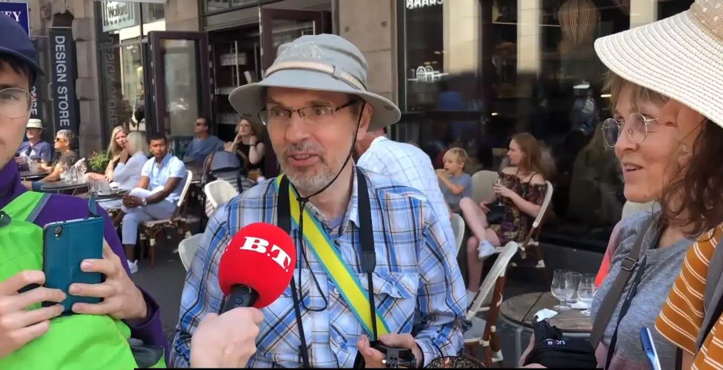 Constantin fra Ukraine har været i Danmark før og ved derfor godt, at det danske vejr kan svinge en del.