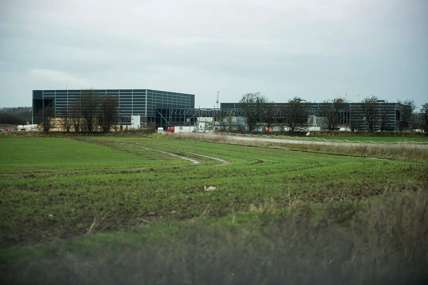 Området, hvor Holbæk Sportsby er blevet bygget. Arkivfoto fra 2017.
