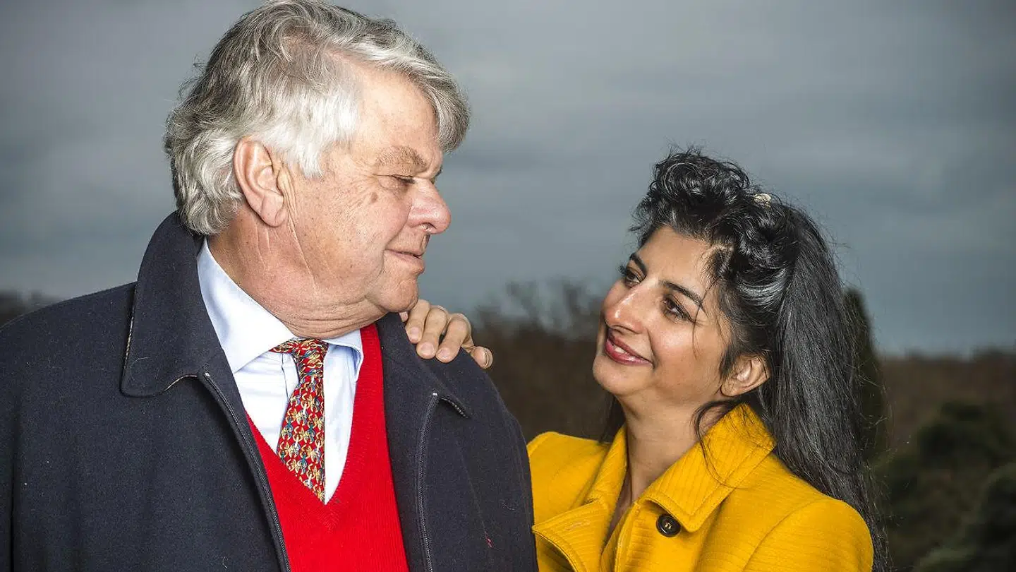 Christian Kjær og Susan Astani-Kjær har været gift siden 2014. Der er 27 år mellem dem.