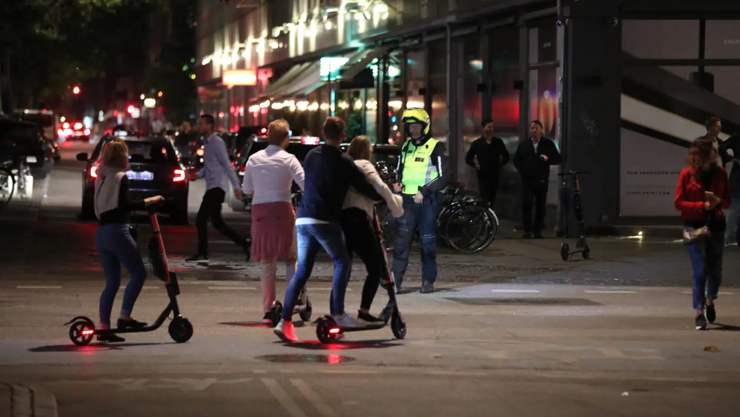 Københavns Politi gik målrettet efter unge på el-løbehul på Gothersgade.