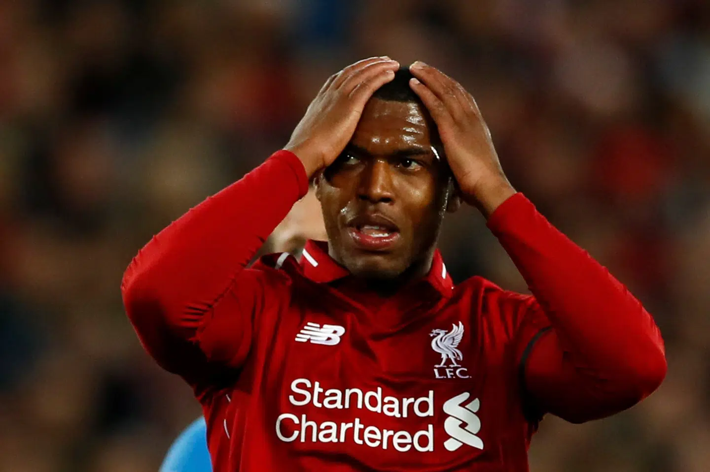 Sturridge, der tidligere har spillet i Manchester City og Chelsea, står i øjeblikket uden klub, efter at hans kontrakt med Liverpool udløb 30. juni i år. Jason Cairnduff/Ritzau Scanpix