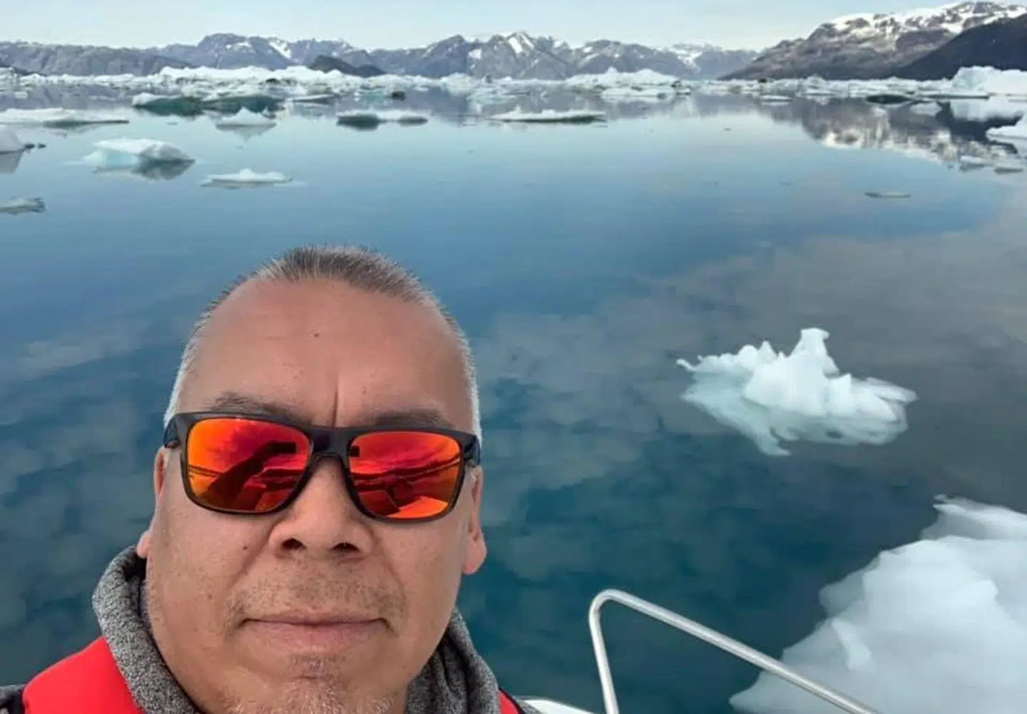 Her ser du Gaba Kristiansen på en af sommerens fisketure.