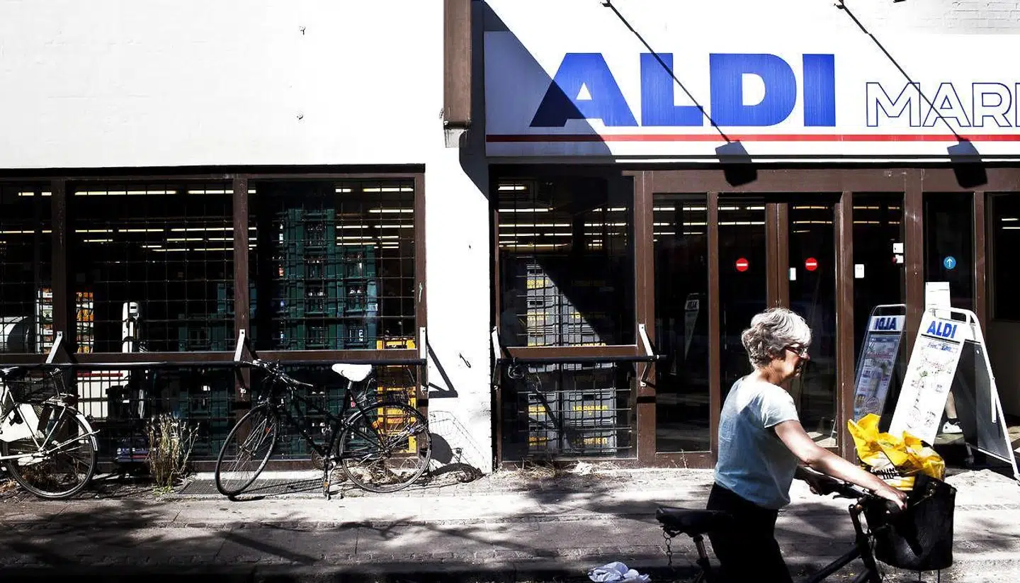 Arkivfoto af Aldi på Gothersgade i København.