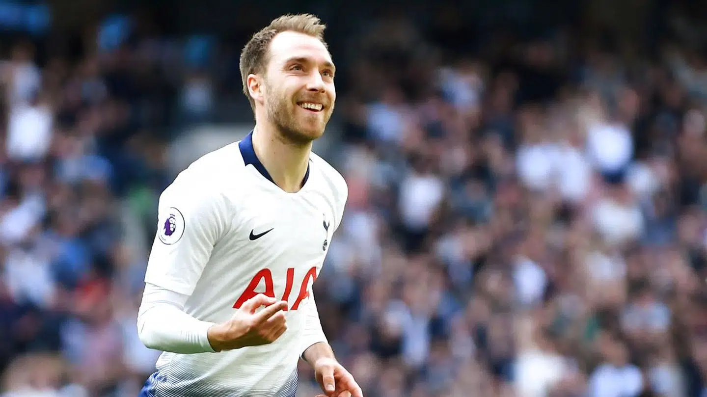 Christian Eriksen spiller til daglig for Tottenham Hotspur.