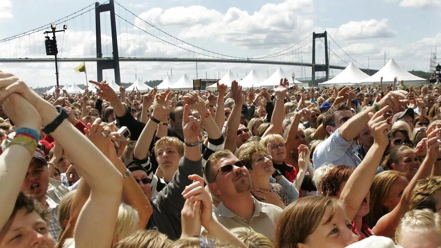 'Rock under broen' finder sted ved Middelfart under den nye Lillebæltsbro.
