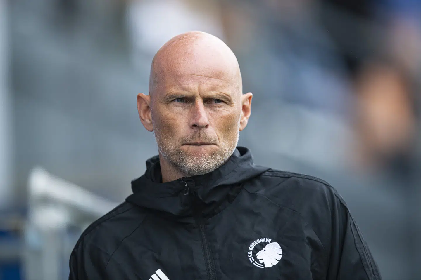 Ståle Solbakken så sit hold vende 0-2 til 3-2 mod OB søndag. Claus Fisker/Ritzau Scanpix