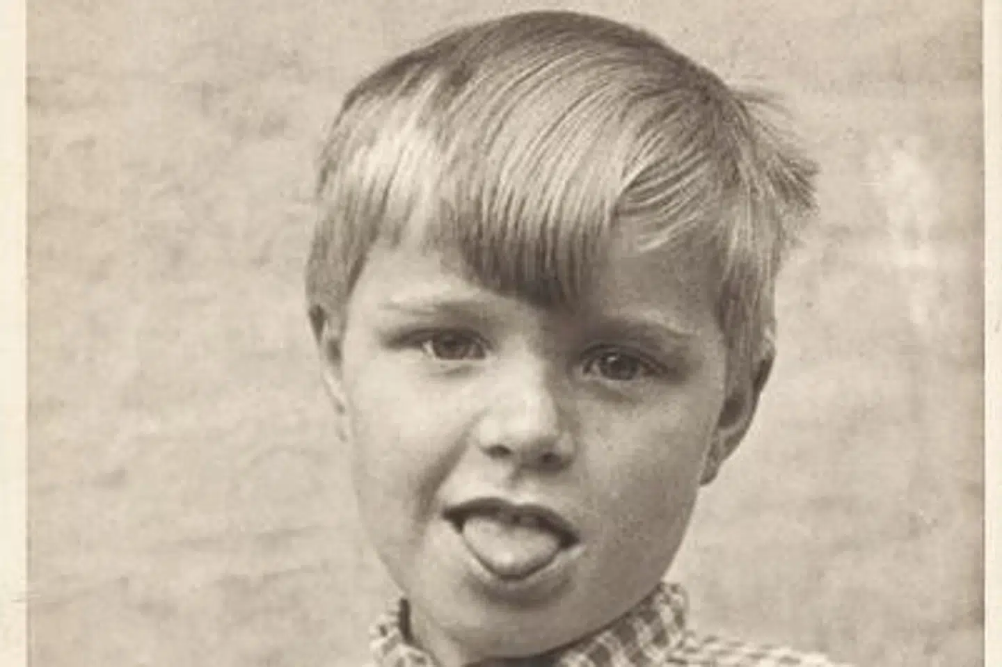 En ung Kim Larsen. Før han fik anderumpe og begyndte at interessere sig for cykler og piger.