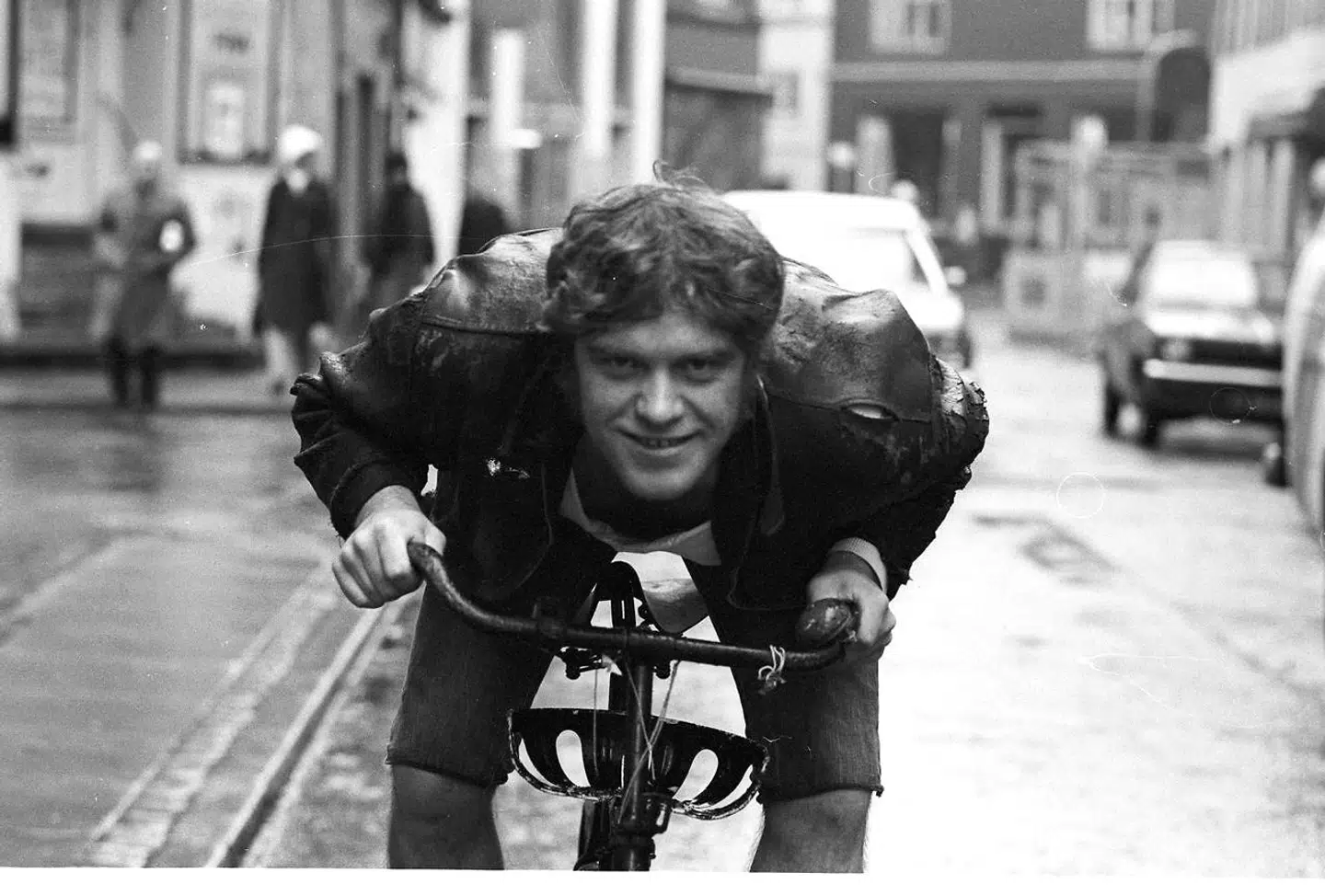 Kim Larsen elskede at cykle. Også som dreng.