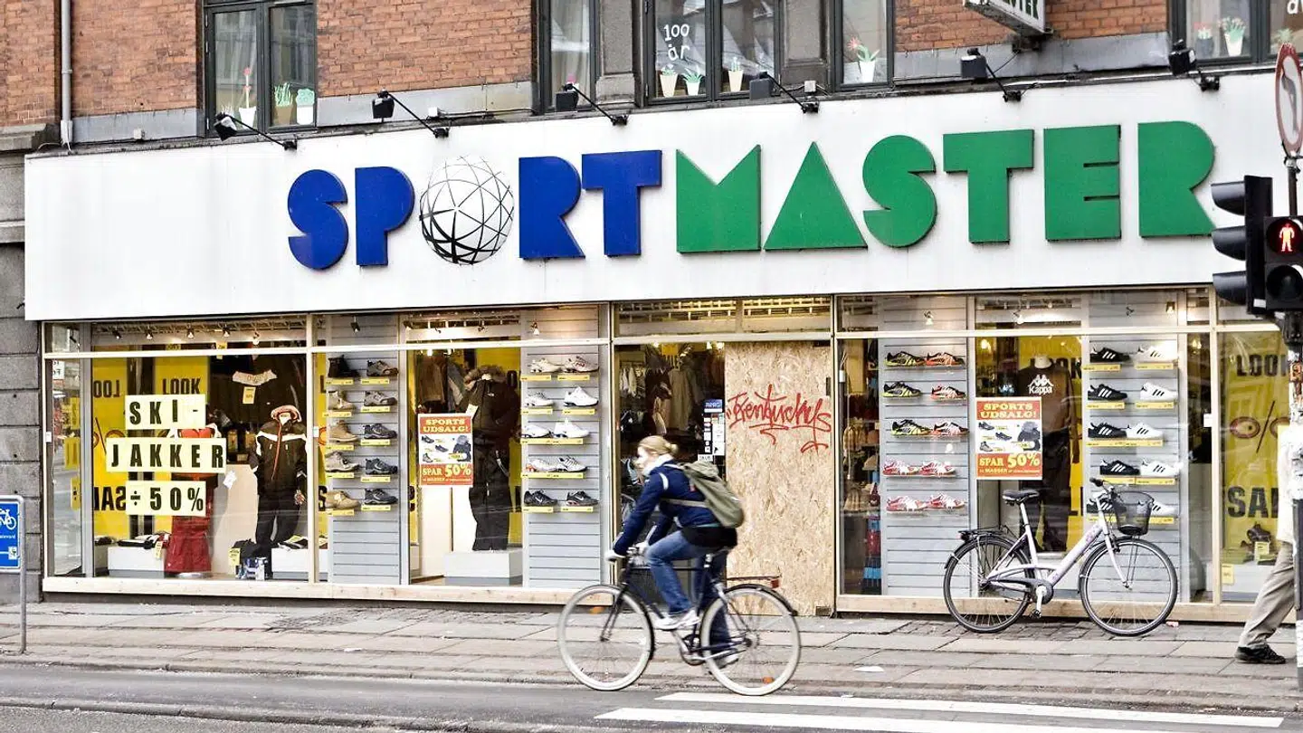 Arkivfoto af Sportmaster på Nørrebrogade.