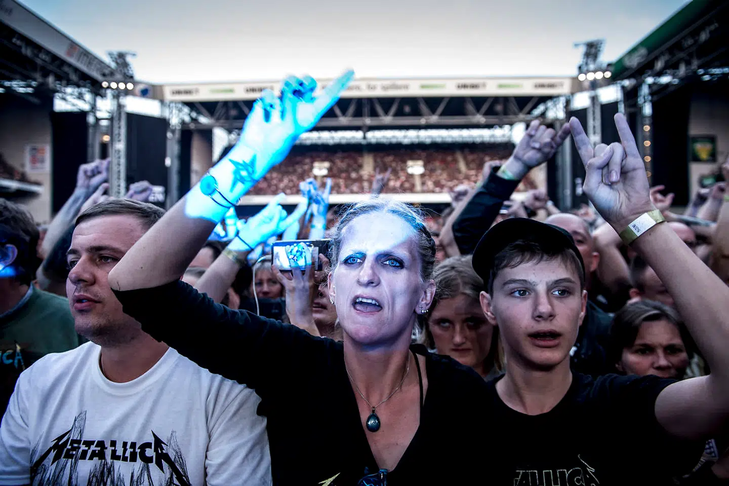 Koncert med Metallica i Parken, København, torsdag den 11. juli 2019.
