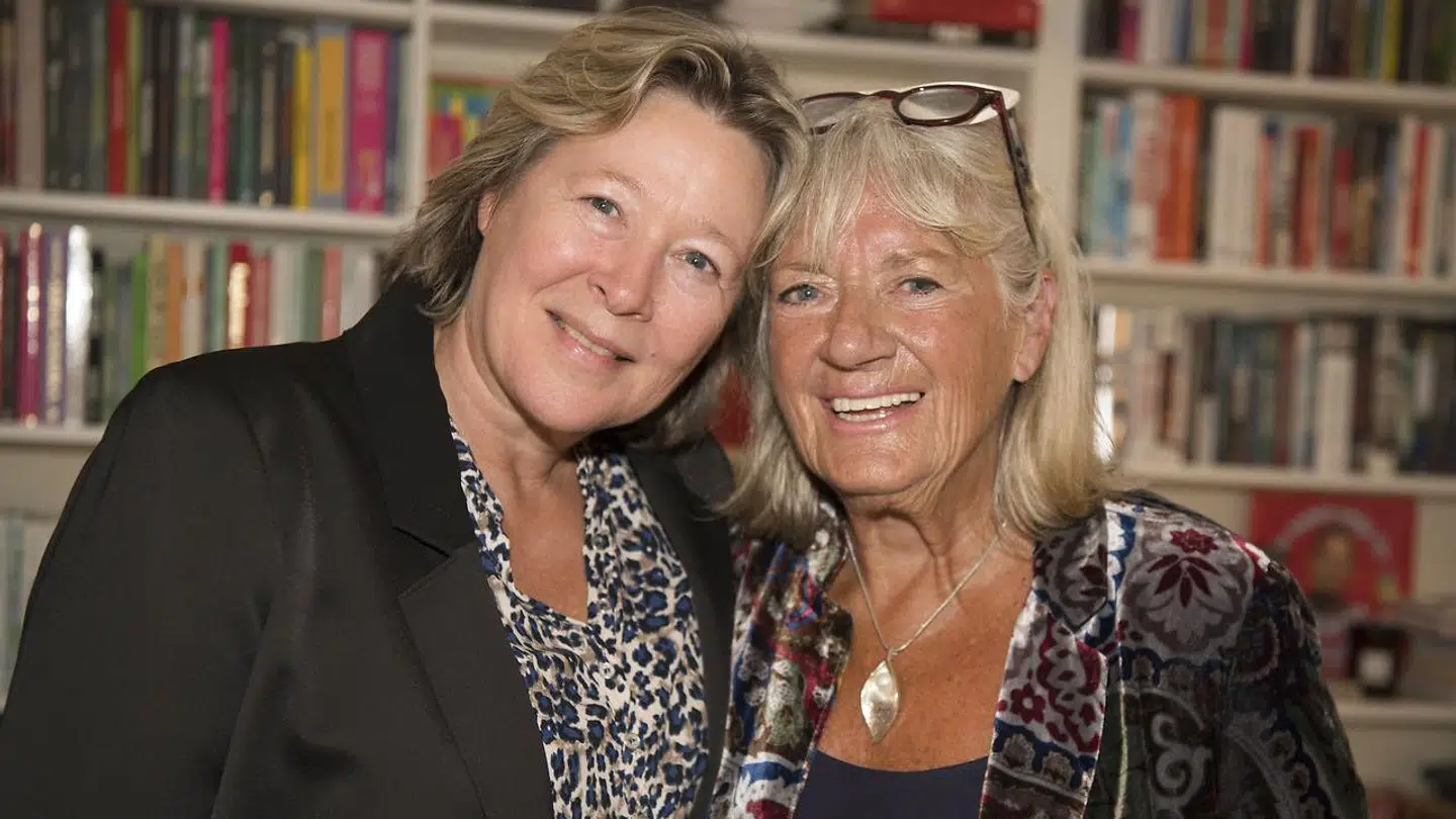 Britt Bendixen med partneren Marianne Nyboe i 2017. (Foto: Scanpix)