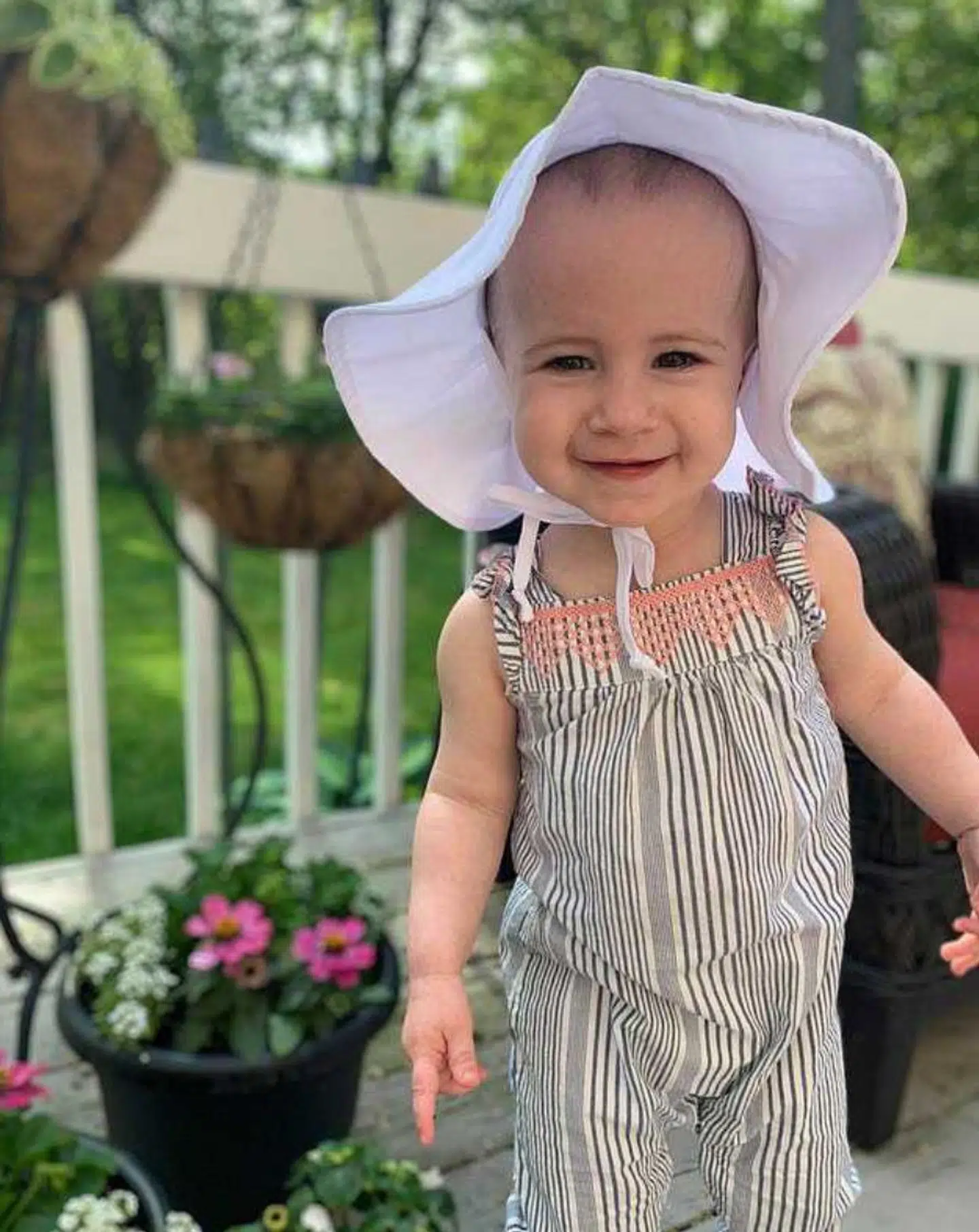 Chloe var 18 måneder gammel, da hun den 7. juli døde efter at være blevet tabt ud af et vindue på 11. etage.