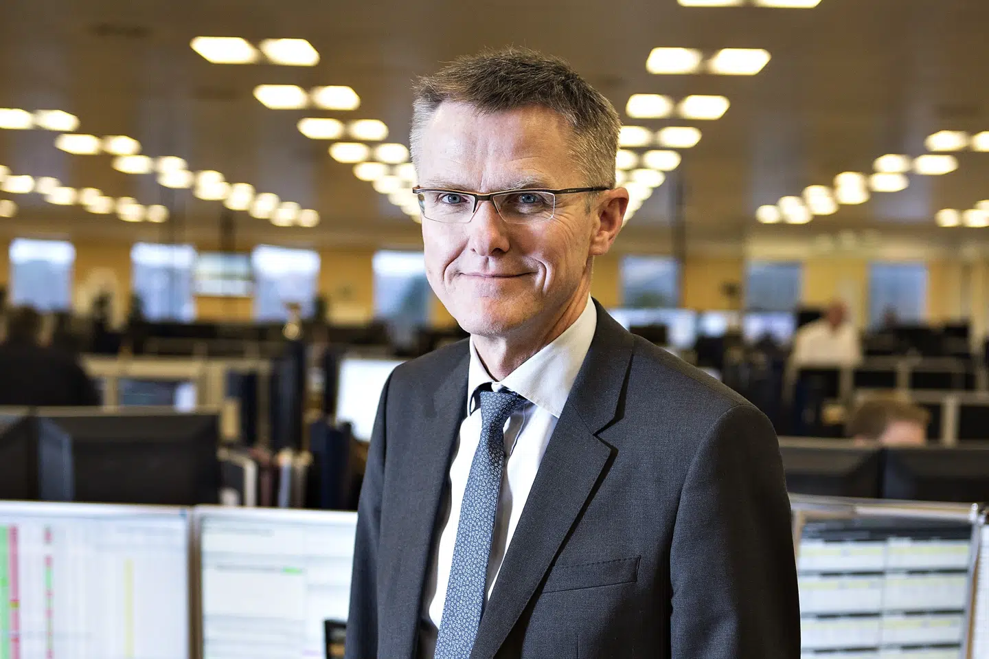 Lasse Nyby, direktør Spar Nord, kan glæde sig over, at banken forventer at tjene flere penge end tidligere forventet. (Arkivfoto) Henning Bagger/Ritzau Scanpix