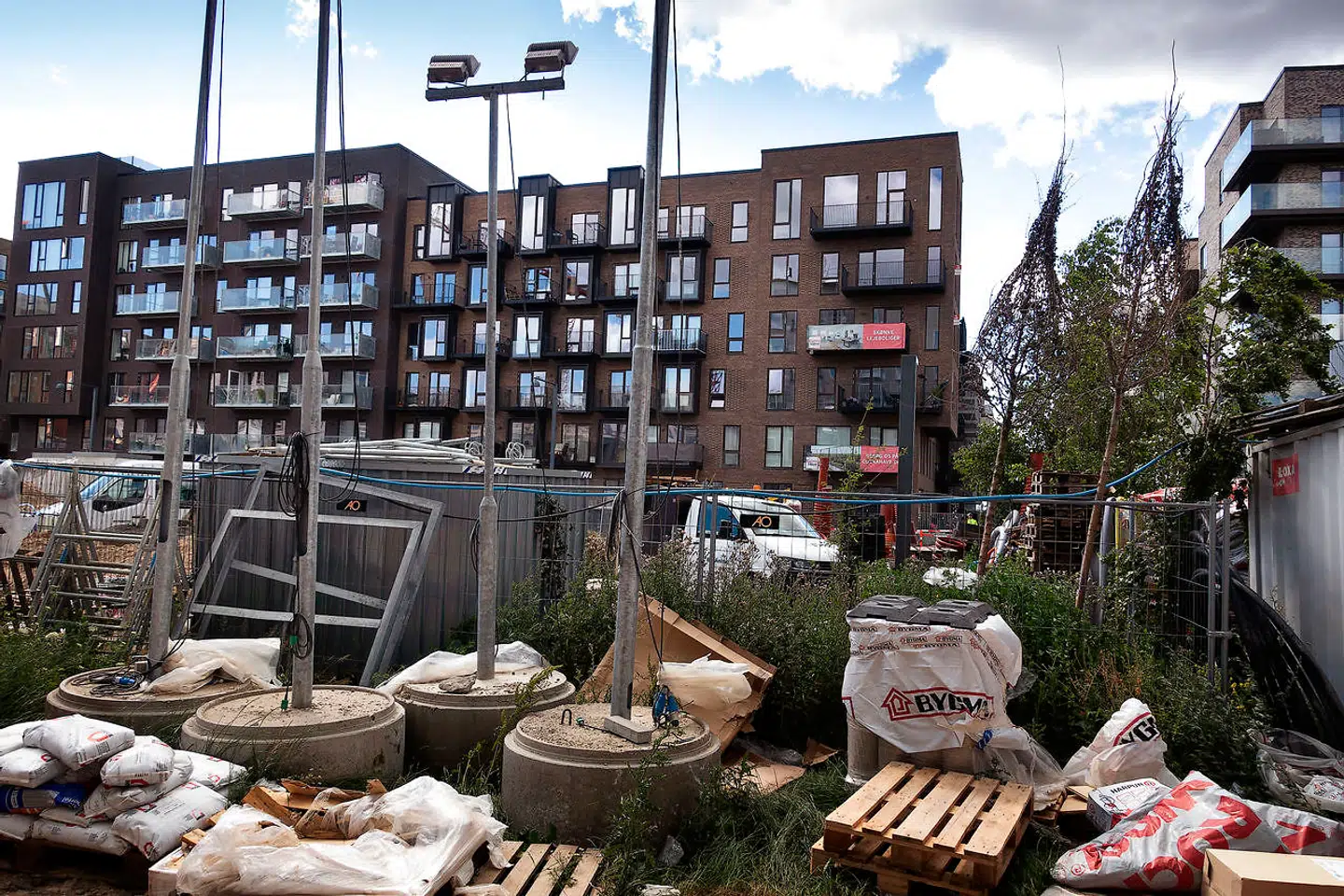 Kvarteret Cobrahaven i Ørestaden, hvor mindst fire medlemmer af familien Levakovic har slået sig ned.