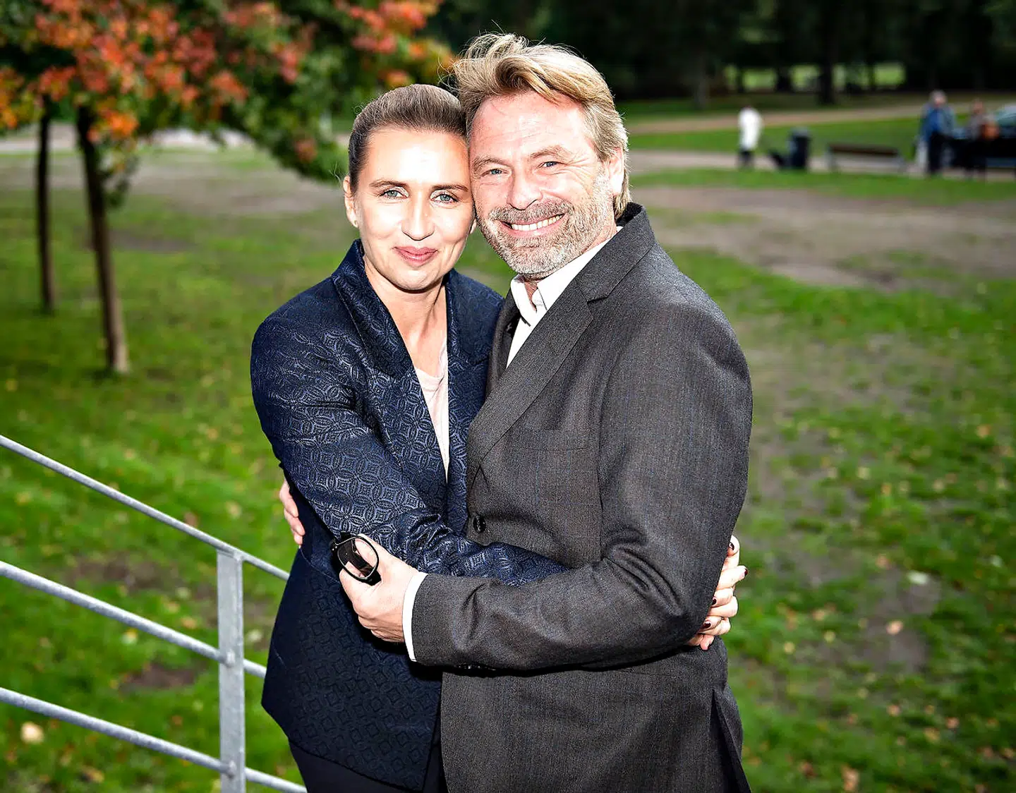 Formand Mette Frederiksen ses her med kæresten Bo Tengberg ved Socialdemokratiets Kongres i Aalborg Kongres og Kulturcenter, lørdag 22. september 2018.