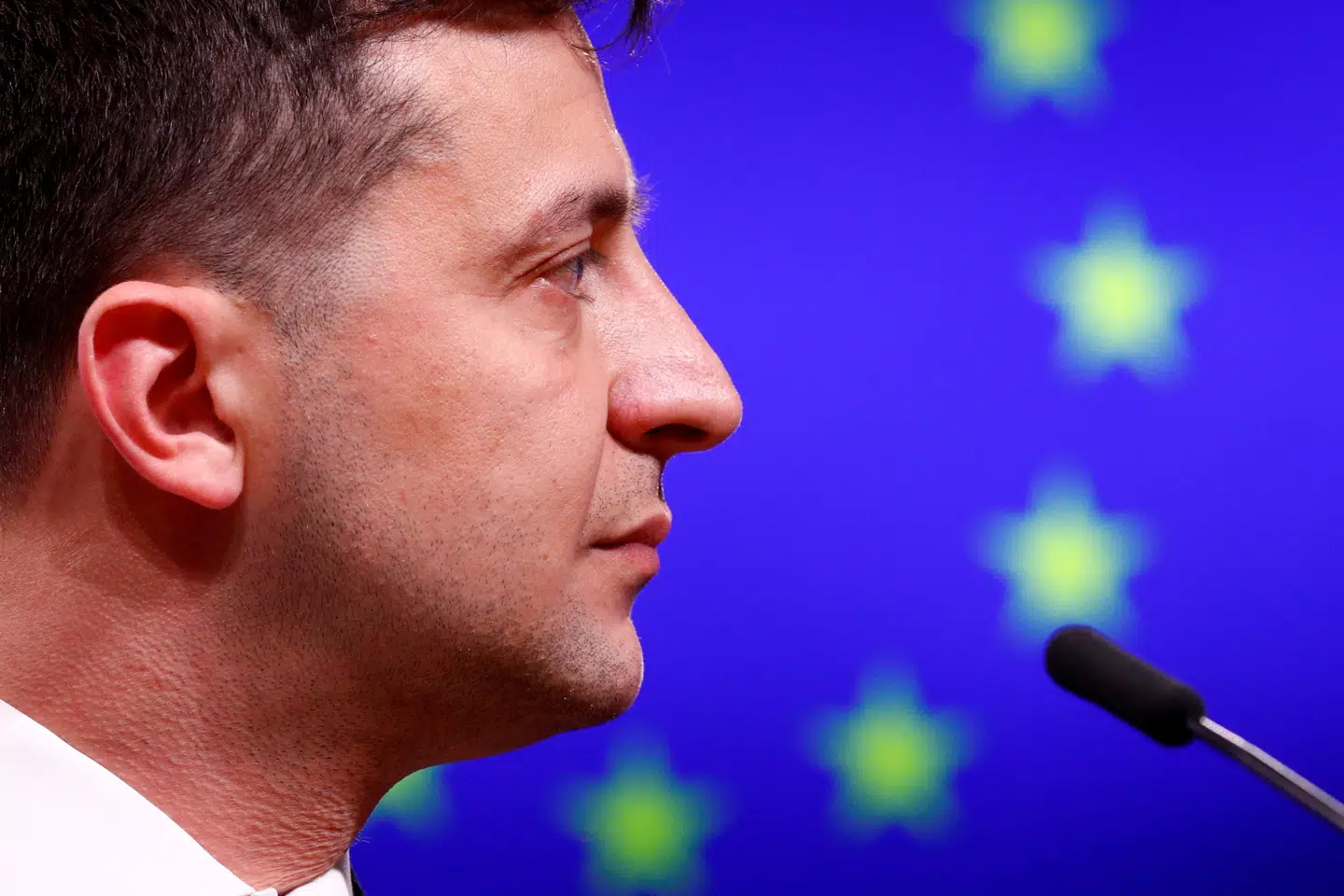 Ukraines præsident, Volodymyr Zelenskyj, lægger op til at holde et møde med Ruslands præsident, Vladimir Putin, med Krim-halvøen på dagsordenen. (Arkivfoto). François Lenoir/Reuters