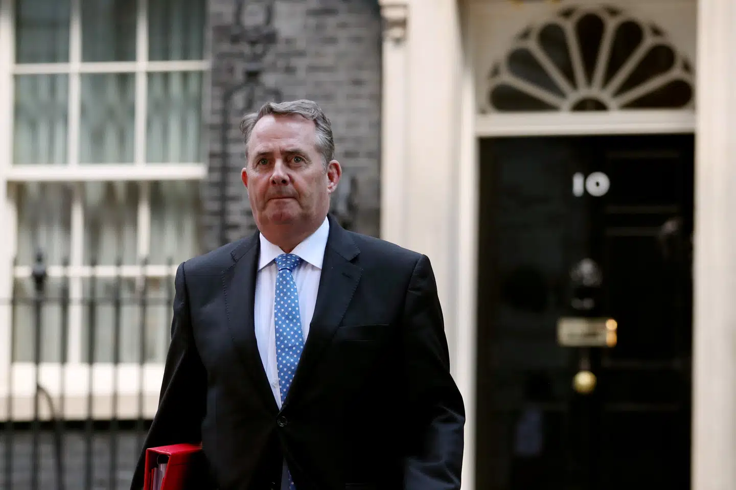 Ifølge Liam Fox, der er handelsminister i Storbritannien, er det fortsat  uvist, hvordan avisen Daily Mail fik fat på oplysninger fra briternes  ambassadør i USA. (Arkivfoto). Hannah McKay/Reuters