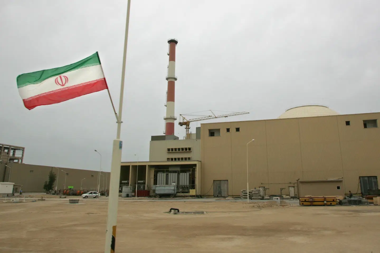 Reaktor på Irans atomkraftværk i Bushehr - 1200 kilometer syd for Teheran. Iran har besluttet at overskride grænsen for berigelsen af uran, der er fastlagt i den internationale atomaftale med landet fra 2015. Behrouz Mehri/Ritzau Scanpix