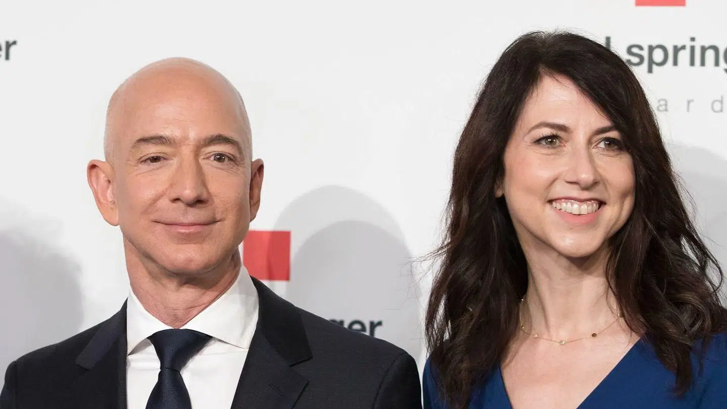 Amazons topchef, Jeff Bezos, og MacKenzie Bezos er blevet skilt. (Arkivfoto)