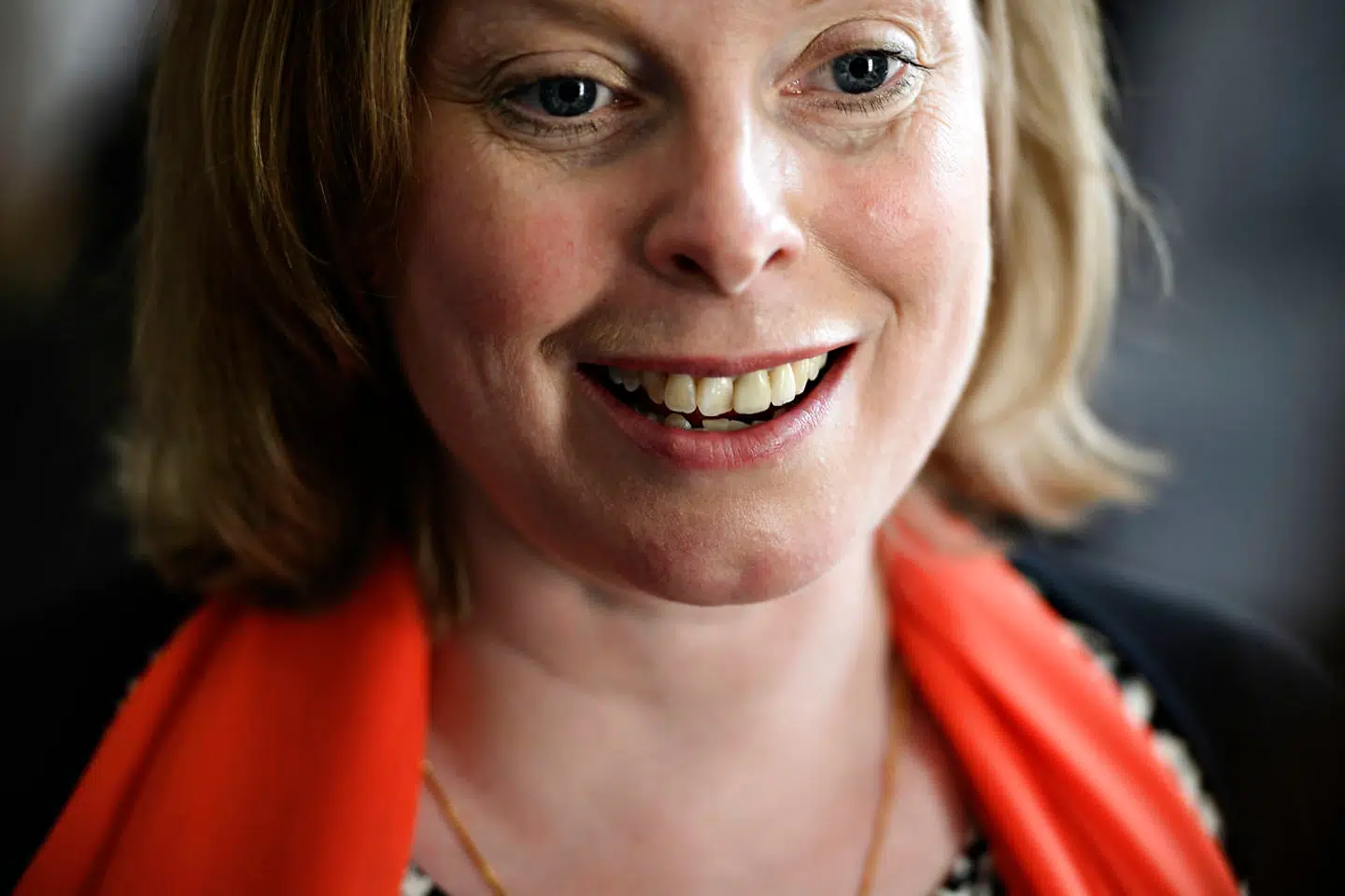 Joy Mogensen (S), da Mette Bock overdrager til kirkeminister Joy Mogensen i Kirkeministeriet i København, torsdag den 27. juni 2019. Efter regeringsdannelsen overdrages ministerierne torsdag fra VLAK-regeringen til den nye S-regering Foto: Philip Davali/Ritzau Scanpix