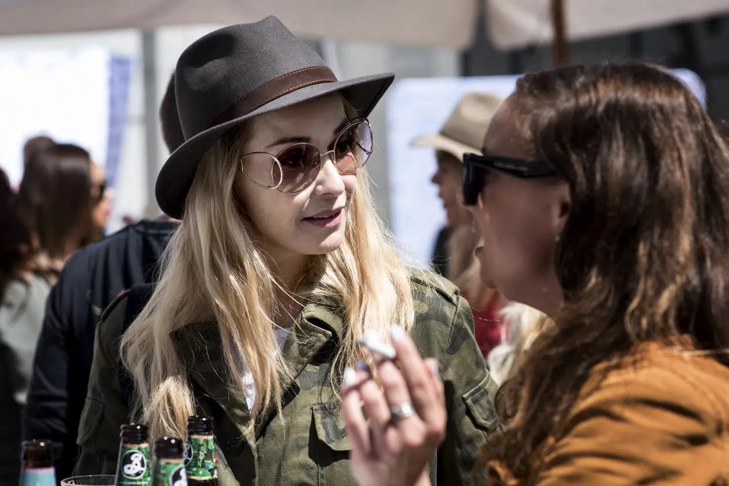 Ibi Makienok deltog fredag i Røde Kors' Klub 10-arrangement på museet Ragnarock i Roskilde. Klub 10 er en gruppe af ambassadører, som samler penge ind til Røde Kors. Ida Guldbæk Arentsen/Ritzau Scanpix