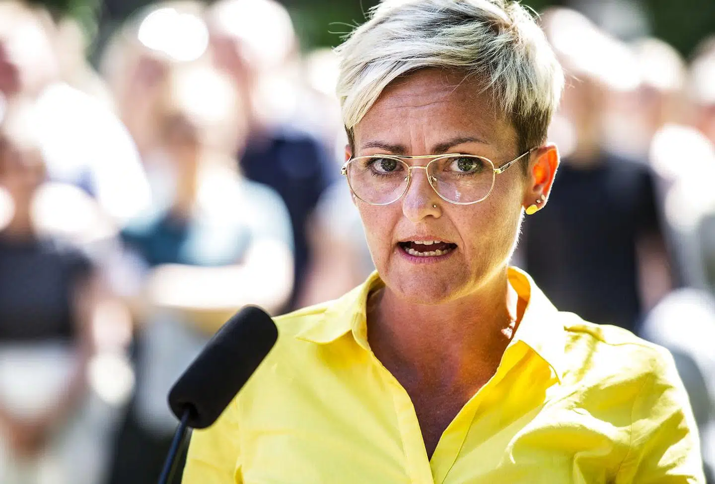 Børne- og undervisningsminister Pernille Rosenkrantz-Theil (S). (Foto: Ólafur Steinar Rye Gestsson/Ritzau Scanpix)