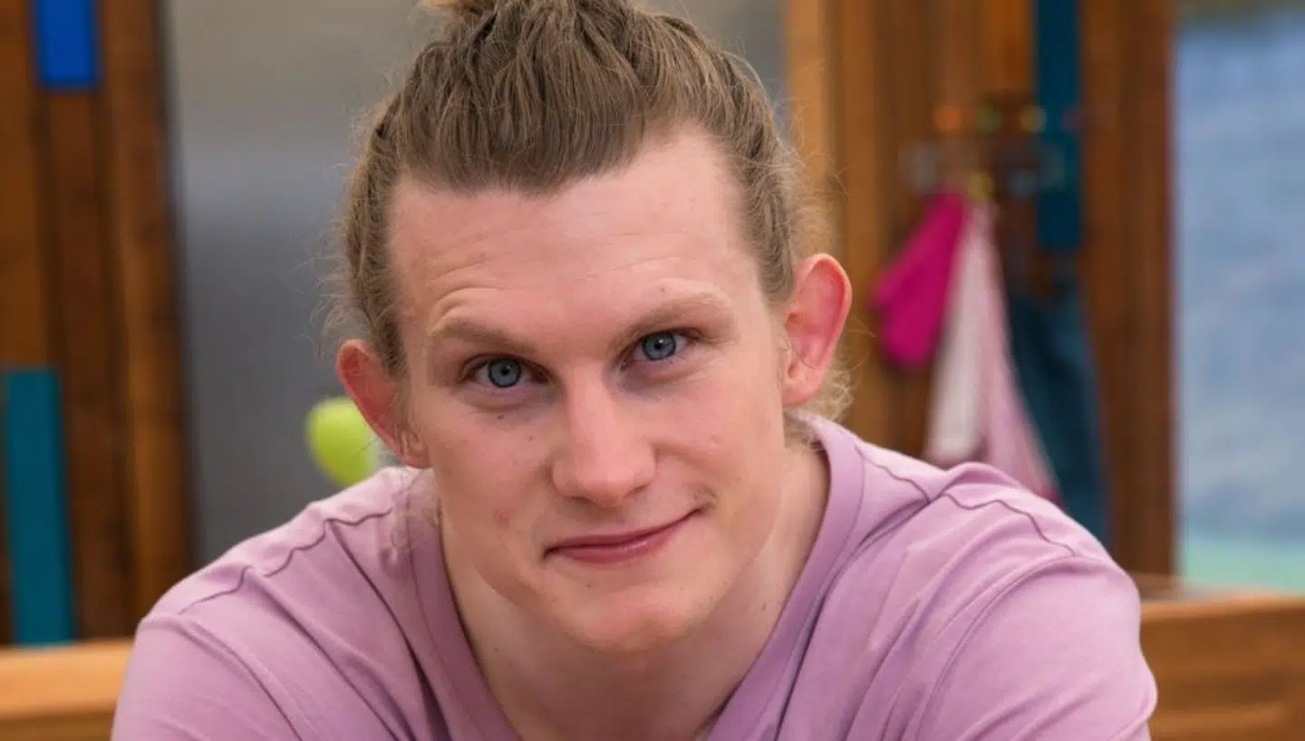 Kristoffer i 'Den store bagedyst' 2018.