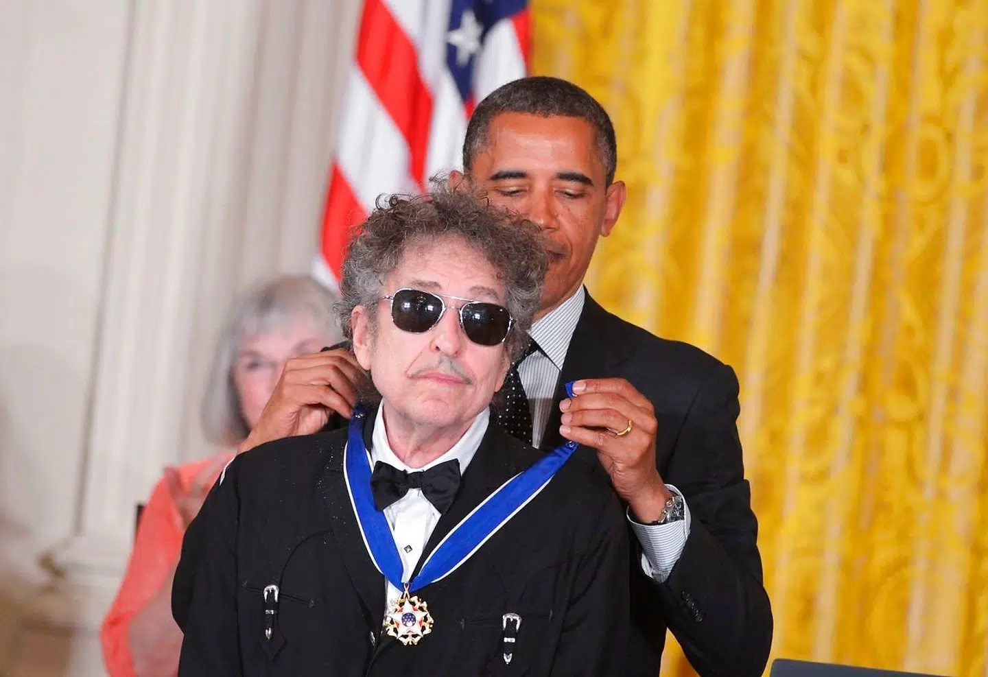 Bob Dylan fik i 2012 'presidential medal of freedom' af Barack Obama.