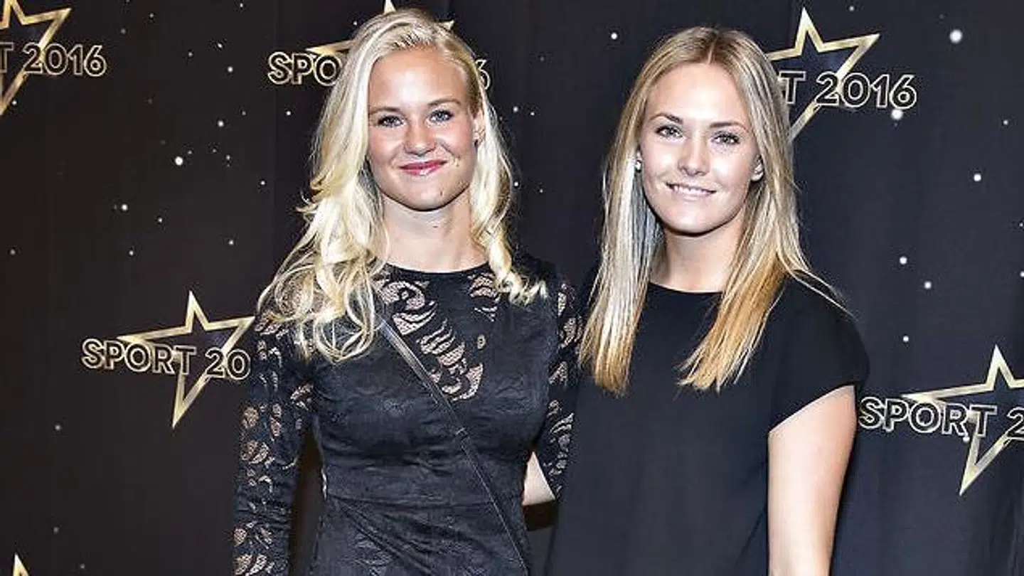 Pernille Harder med kæresten, Magdalena Eriksson.