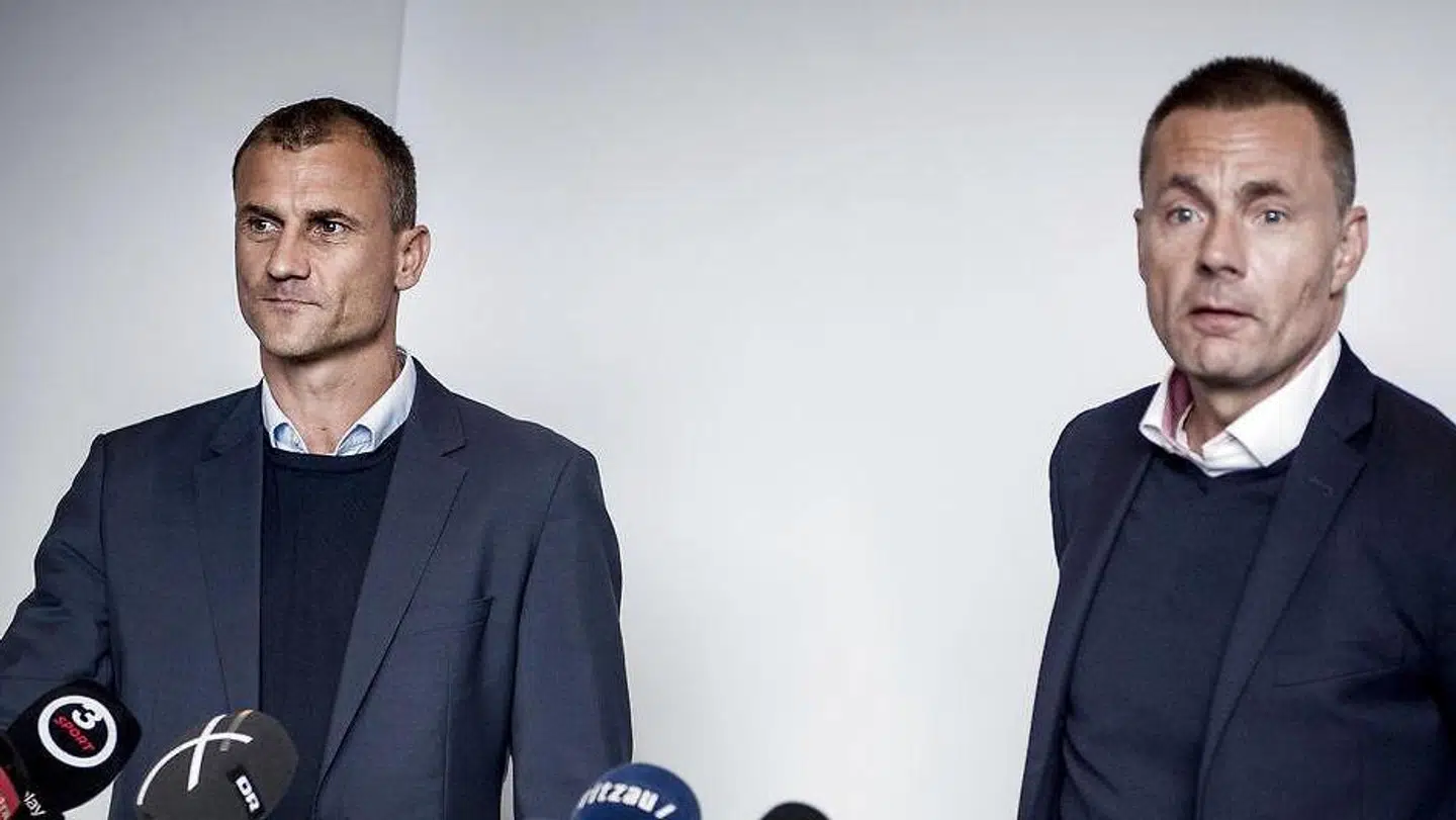 Ebbe Sand og Jan Bech Andersen.