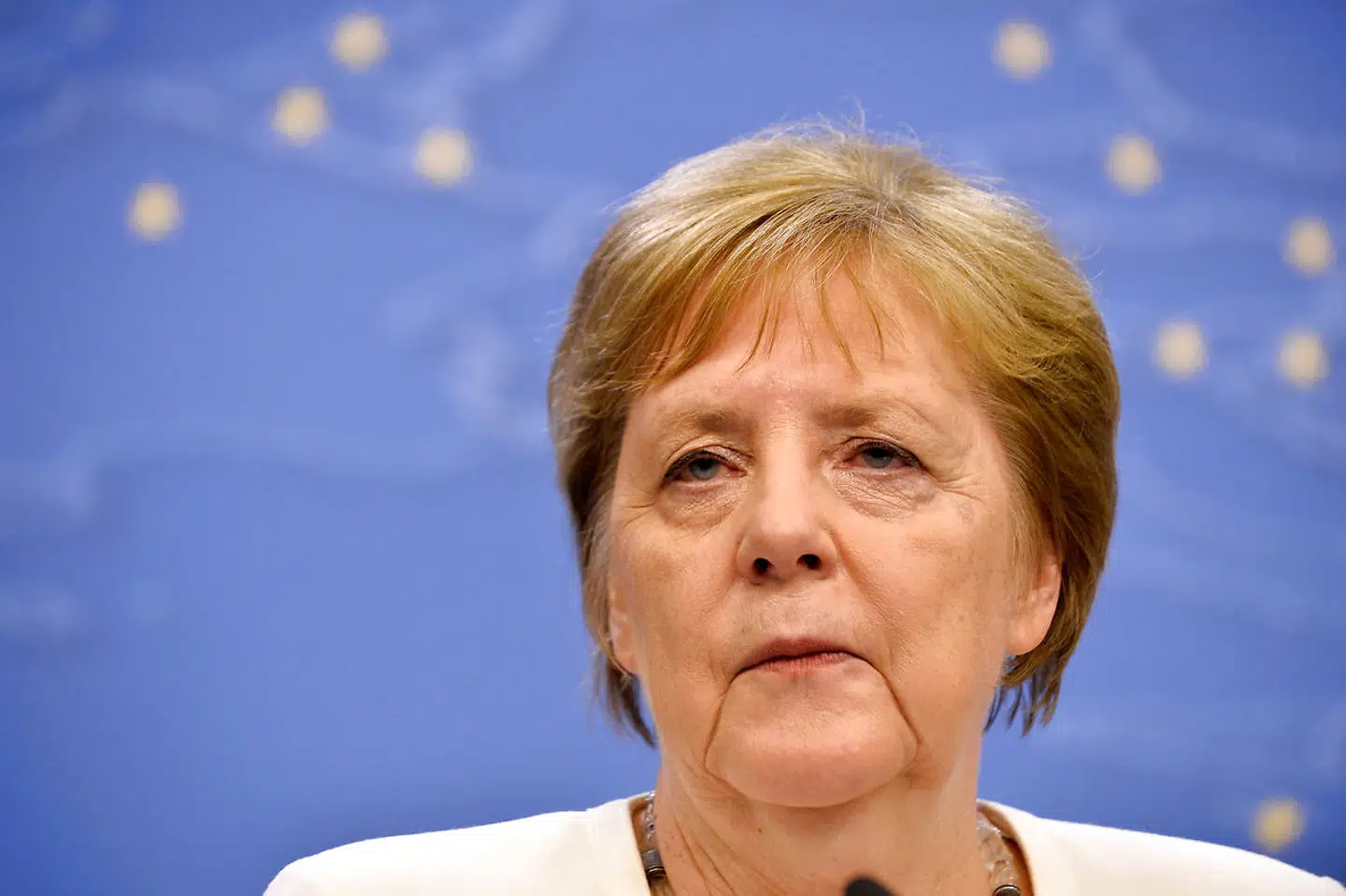 Den tyske kansler Angela Merkel ønsker ikke en kommissionsformand, der ikke kommer fra EU's største politiske grupper, hvilket er tilfældet for Margrethe Vestager.