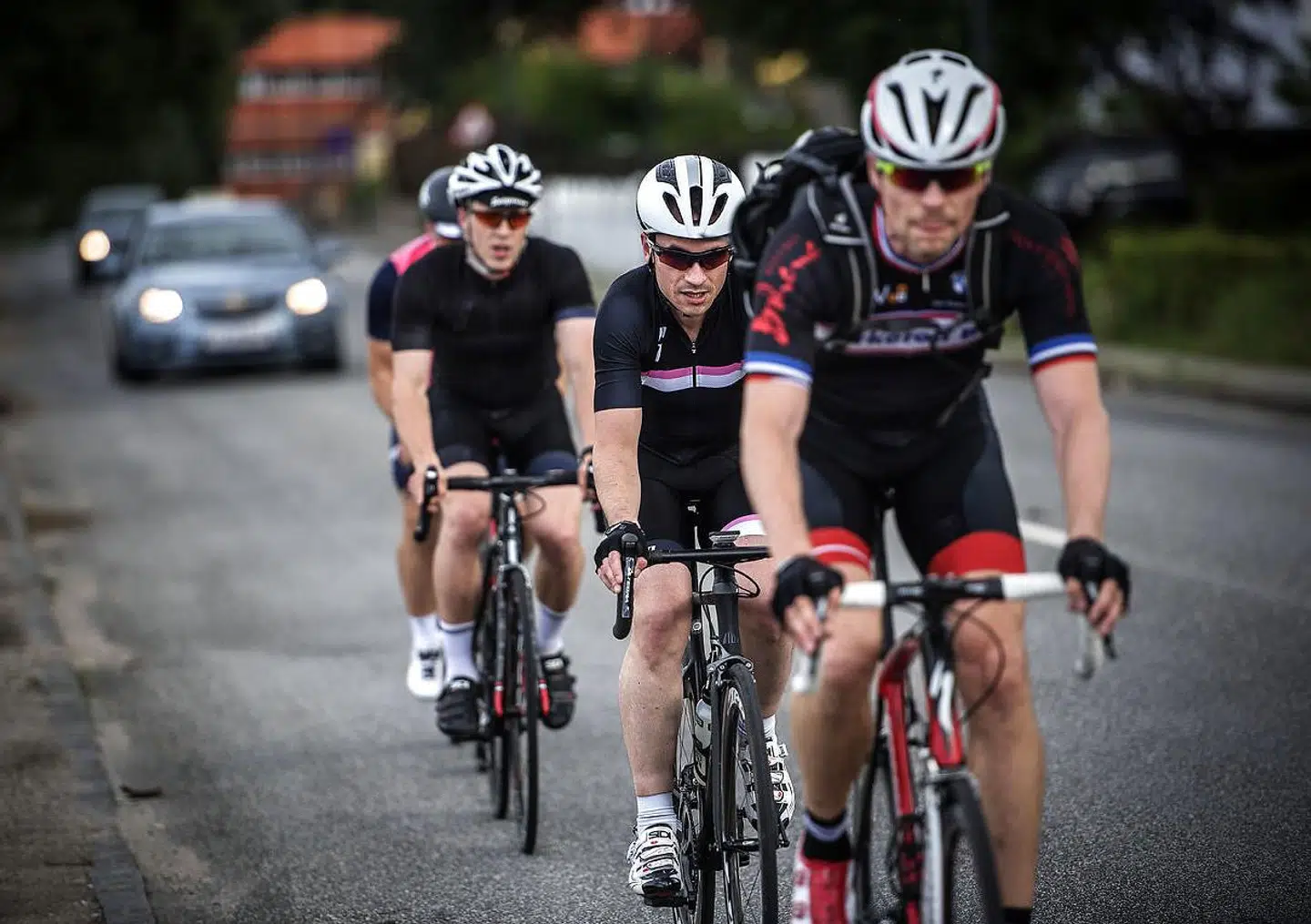 Cyklisterne har også et ansvar for ikke at fylde for meget.
