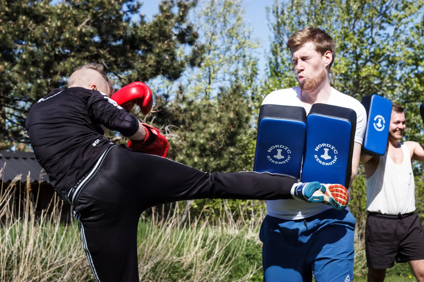 Weekendarrangement for den danske afdeling af Generation Identitær, hvor der blev trænet forskellige former for kampsport