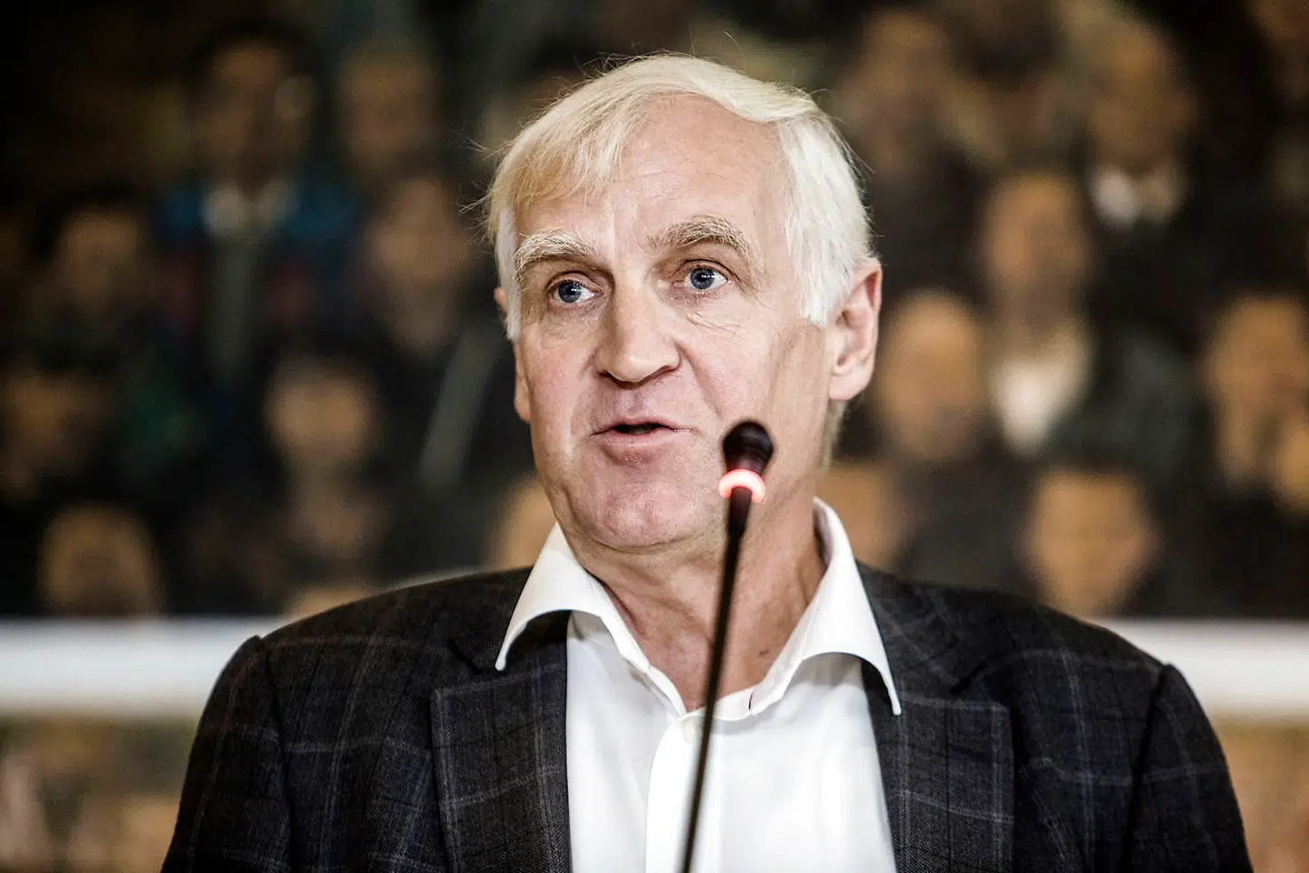 Niels Nygaard, billedet, er formand for Danmarks Idrætsforbund.