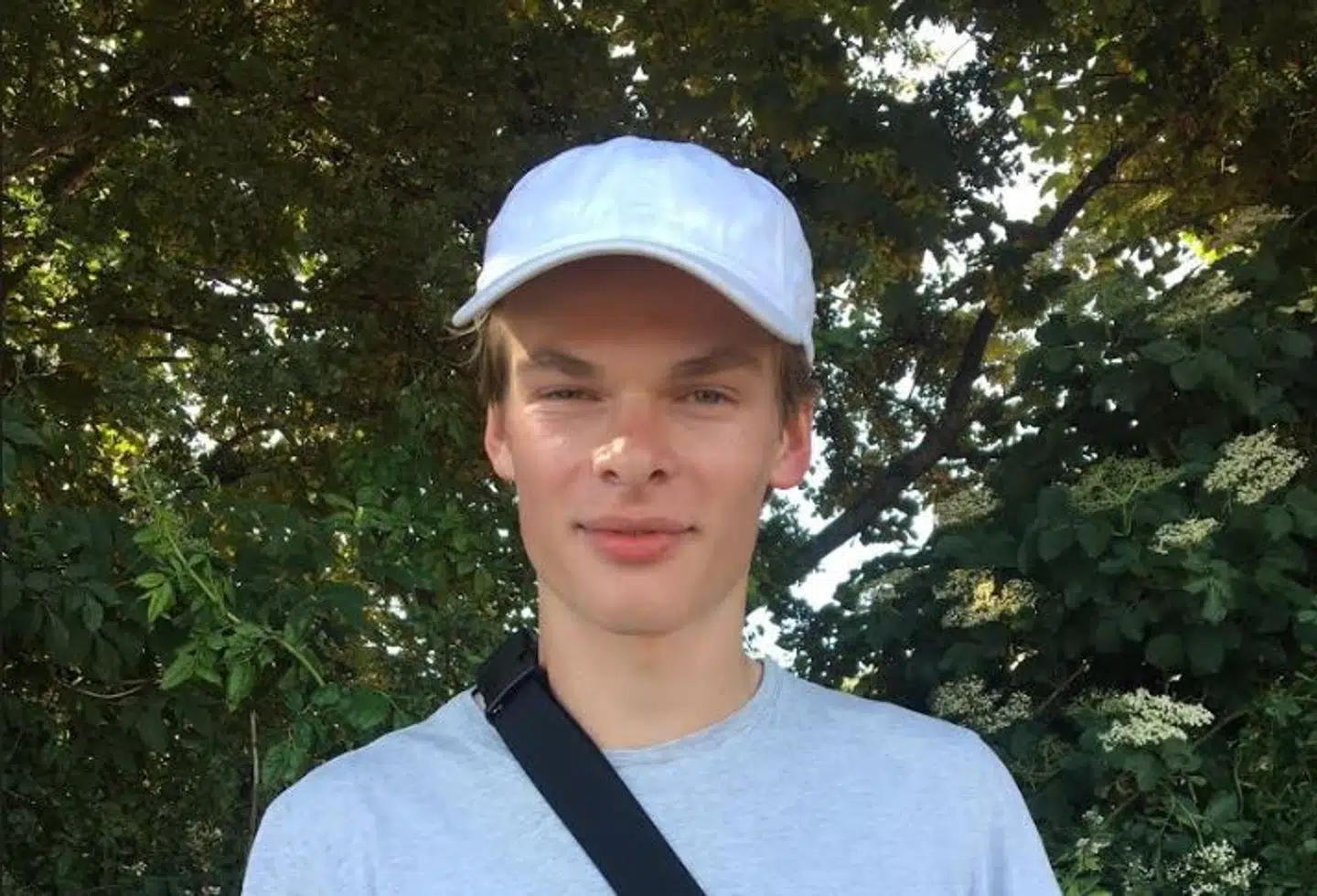 Rasmus Madsen, 18 år, var ved indgang east fredag eftermiddag.
