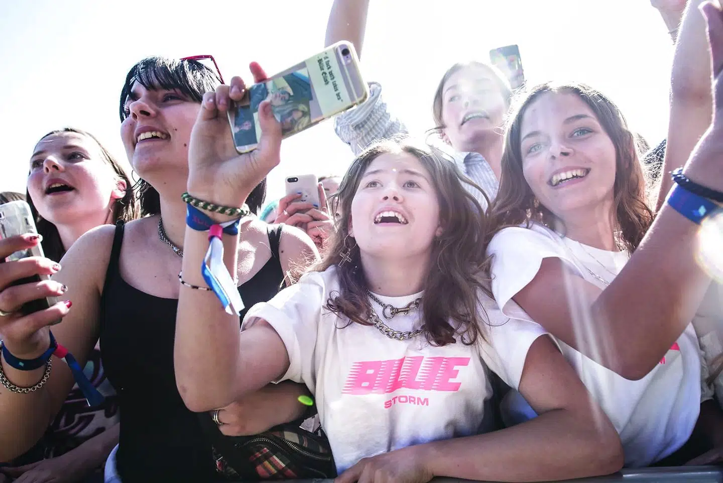 På Rød Scene spiller verdensnavnet Billie Eilish da Tinderbox åbner festivalen torsdag den 27. juni 2019.. (Foto: Helle Arensbak/Ritzau Scanpix)