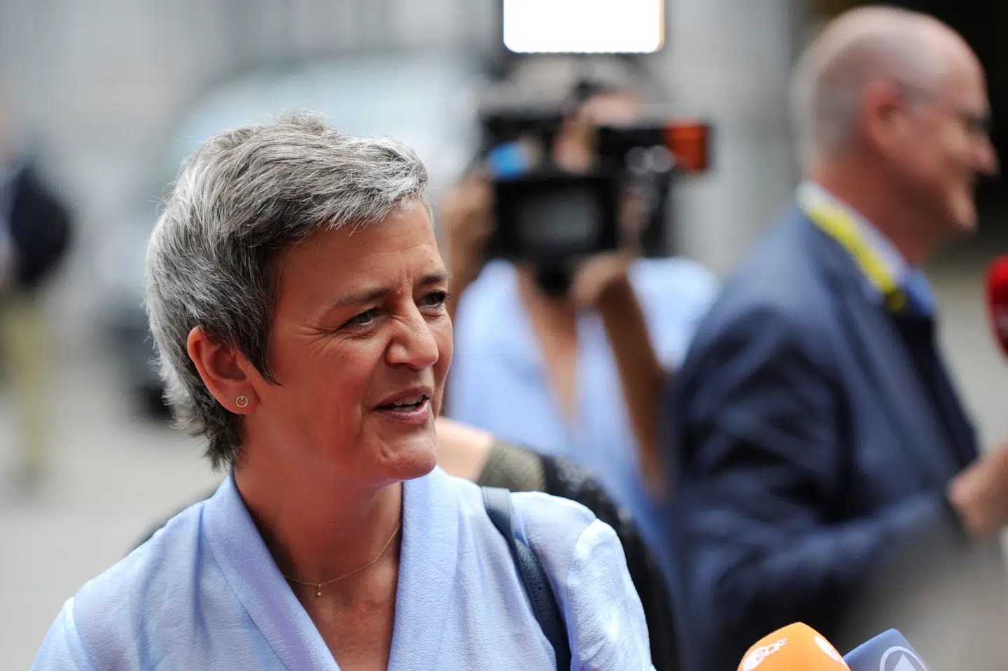 Mette Frederiksen (S), der torsdag officielt kan kalde sig Danmarks statsminister, har peget på Margrethe Vestager som Danmarks kommende kommissær i EU-Kommissionen. Stringer/Reuters