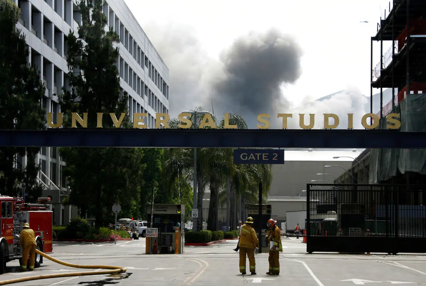Unviersal Studios i Hollywood brød i brand den 1. juni 2008.