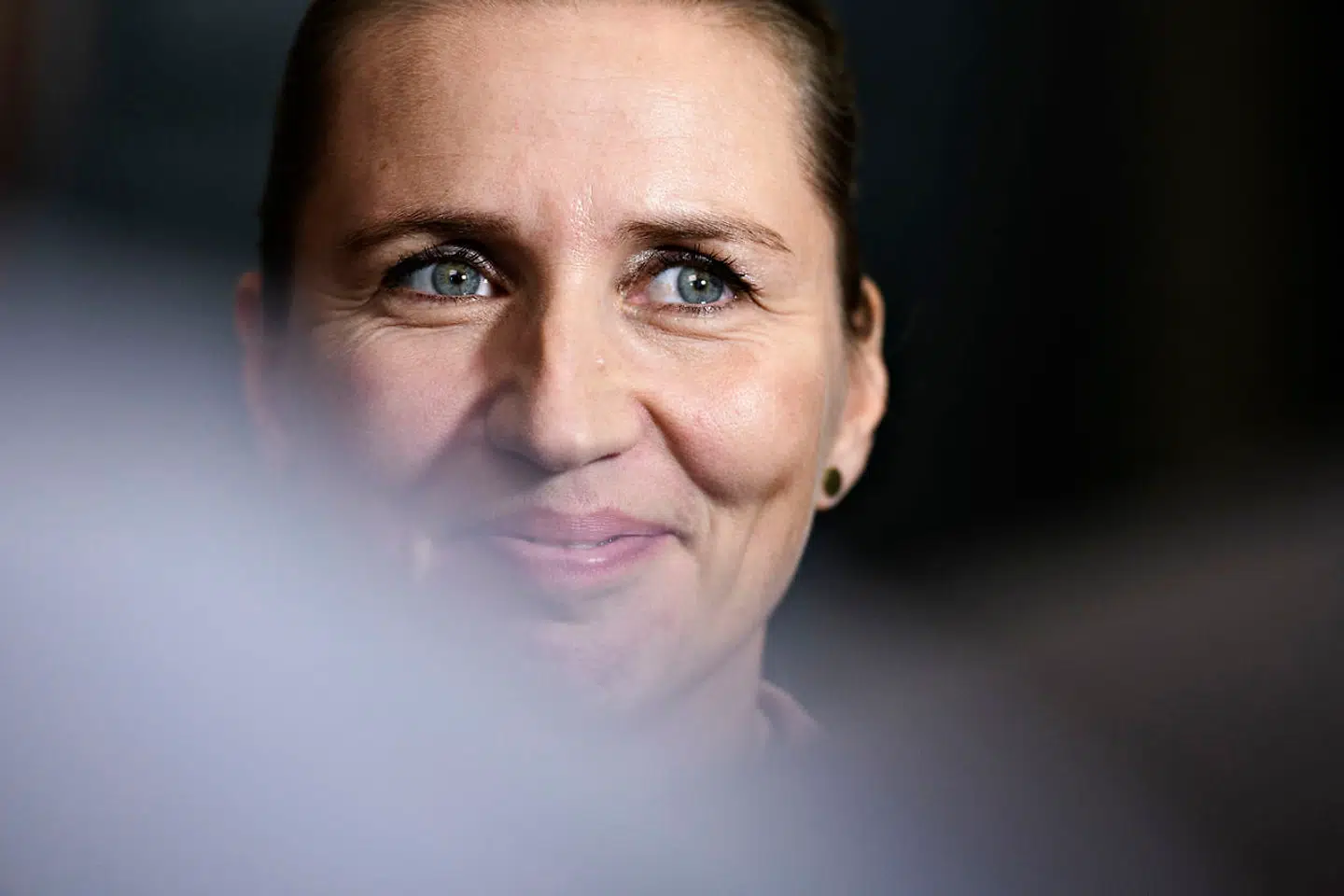 Mette Frederiksen (S) ankommer til dagens regeringsforhandlinger i Landstingssalen på Christiansborg søndag den 23. juni 2019. Foto: Philip Davali/Ritzau Scanpix