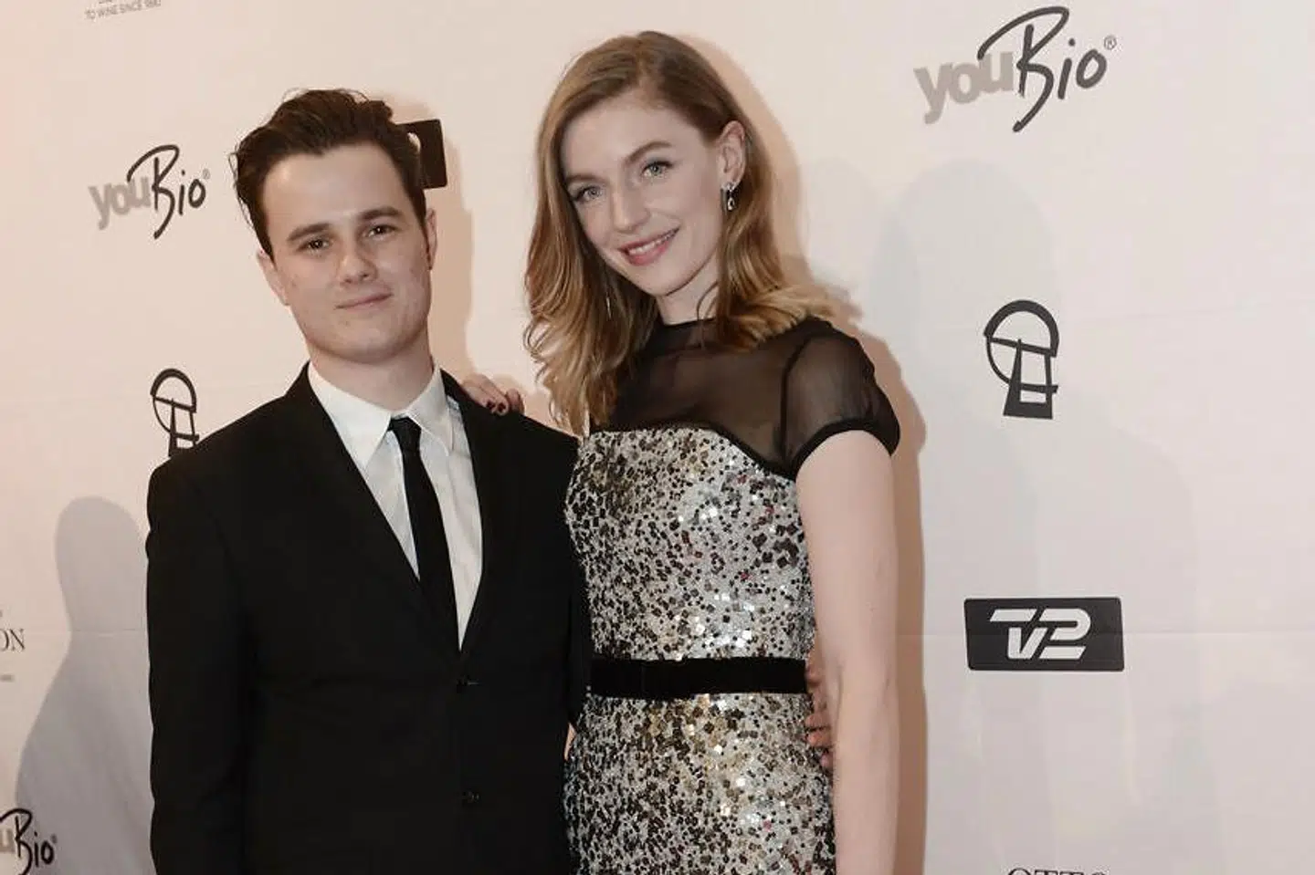 Molly Egelind og hendes mand, Benjamin Hasselflug.