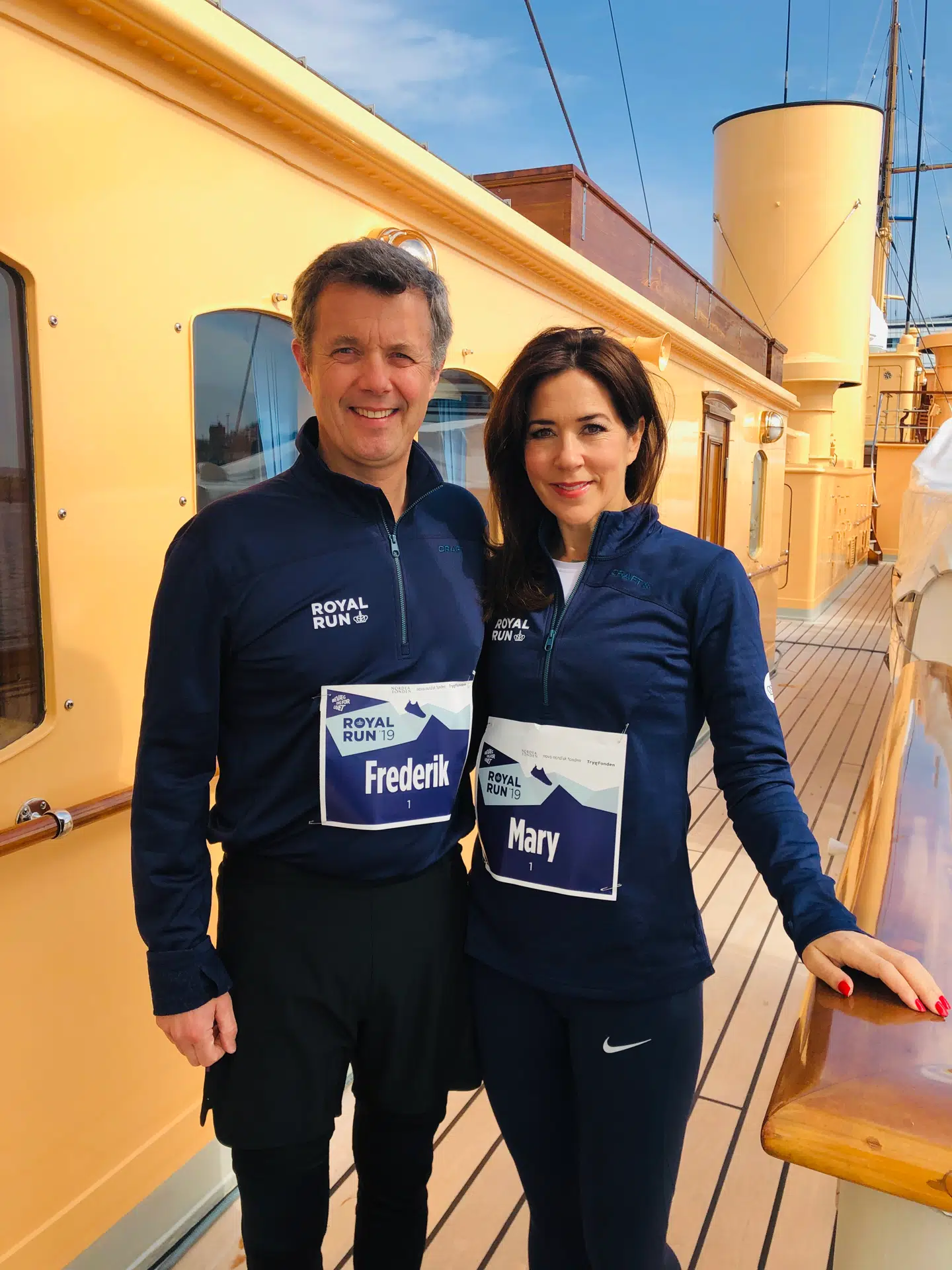 Frederik og Mary delte blandt andet dette billede med en personlig tekst på Instagram under Royal Run i år.