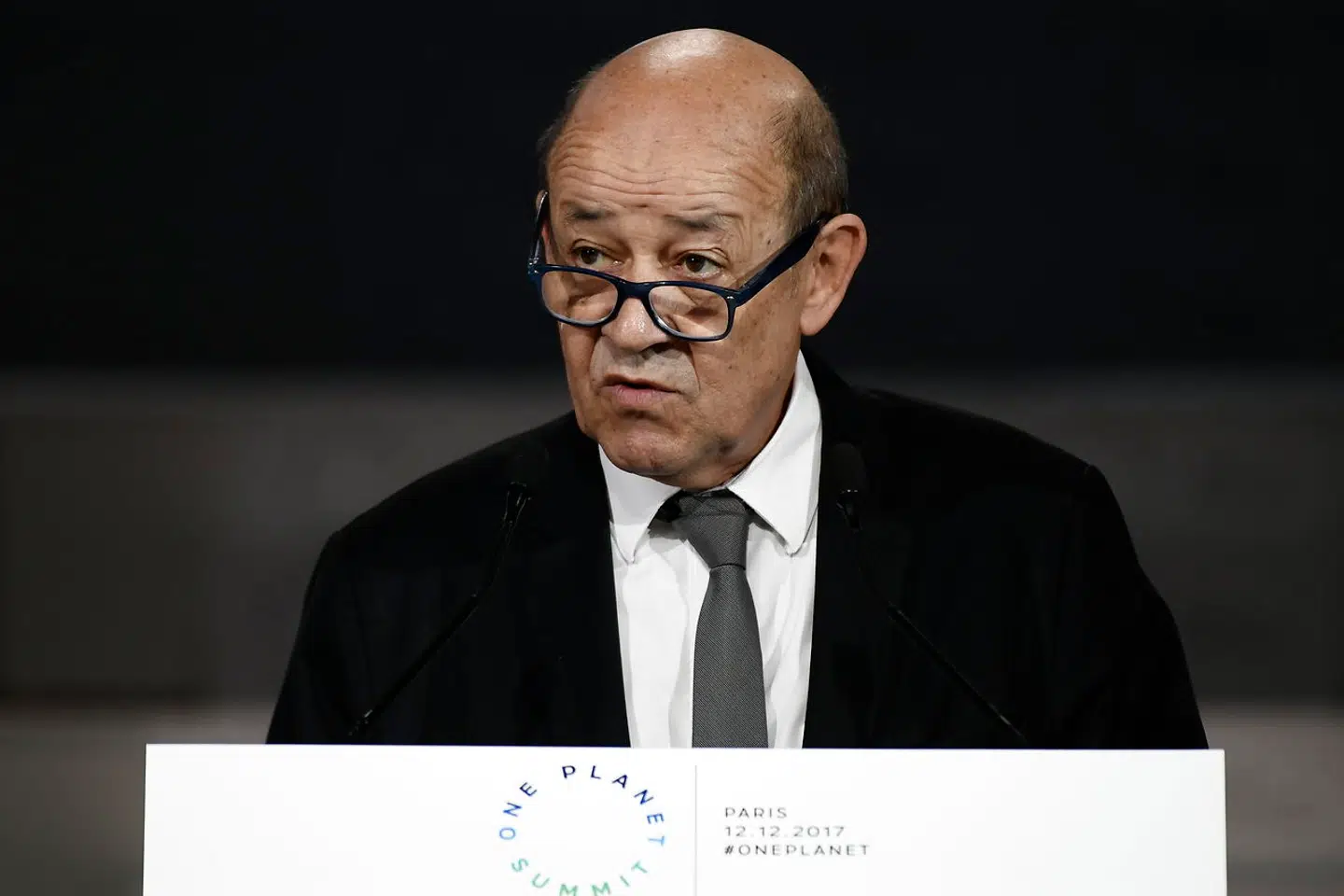 Yves Le Drian - som en bande svindlere udgav sig for at være.