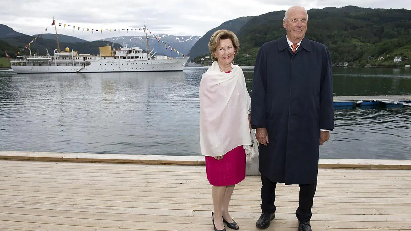 Dronning Sonja og kong Harald.