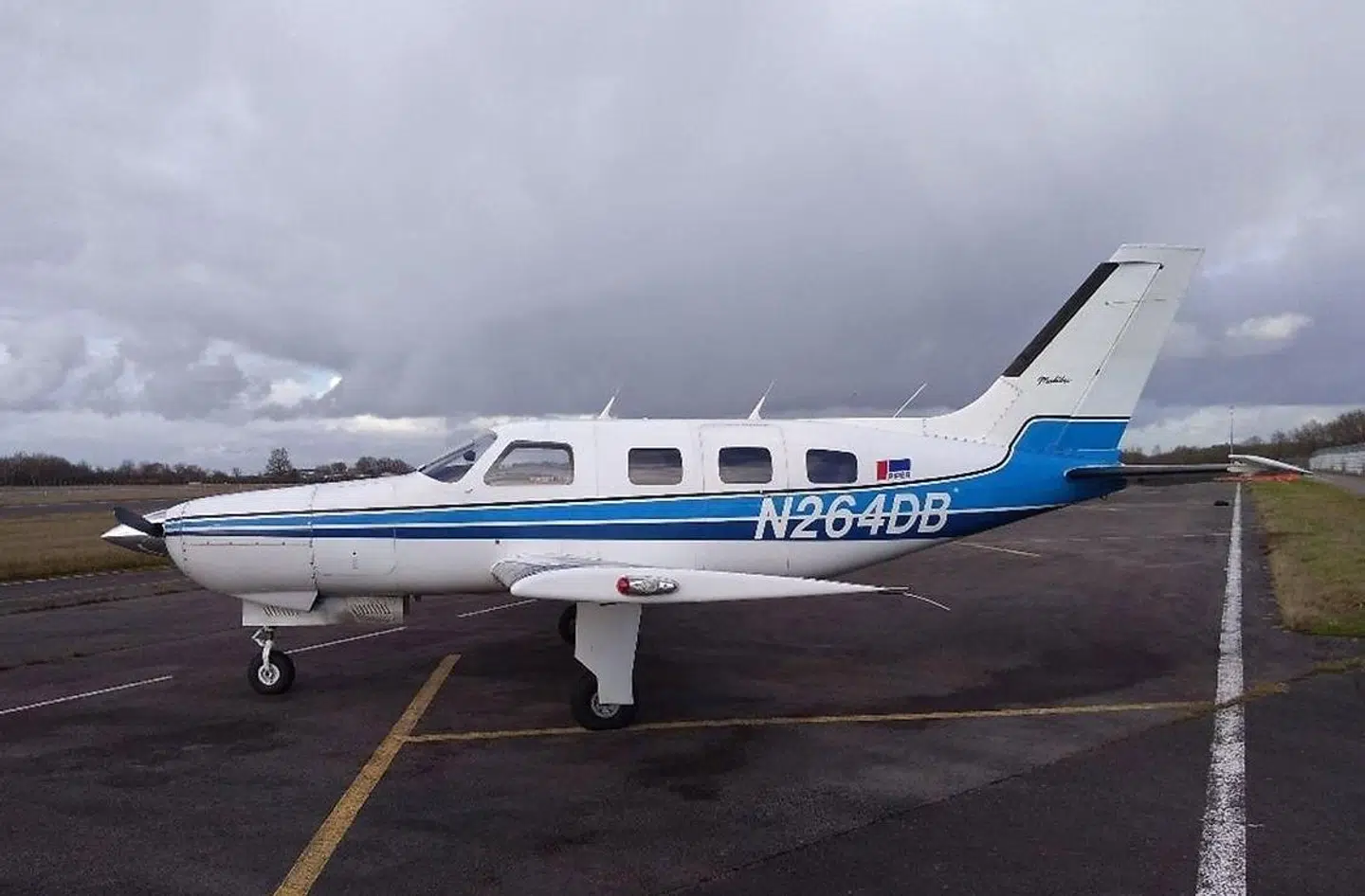 Flyet, der styrtede ned med Emiliano Sala og David Ibbotson.