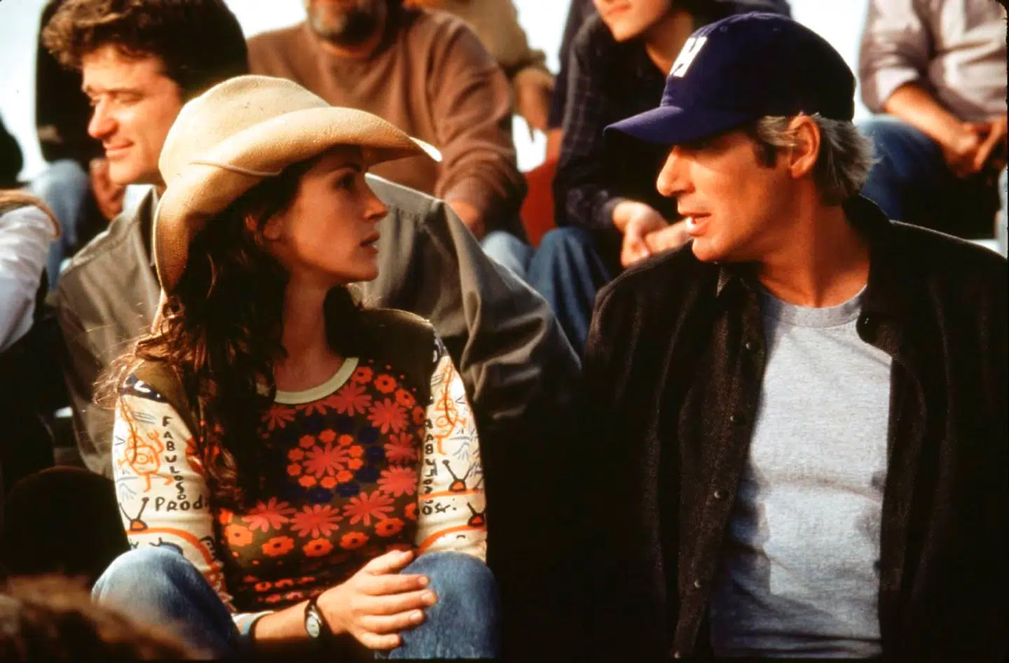 Julia Roberts og Richard Gere har spillet sammen i flere film. Her ses de under indspilningerne til filmen 'Runaway Bride' fra 1999.