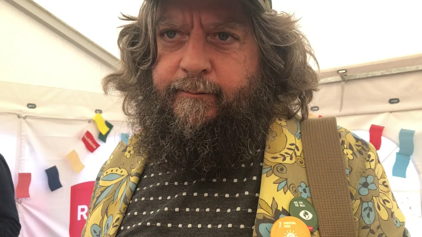 Anders Lund Madsen på Folkemødet 2019.