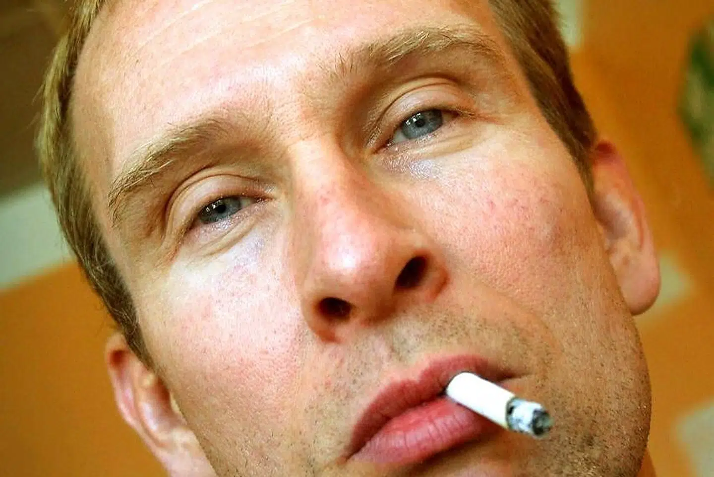 Jens Arentzen som ung og flabet.